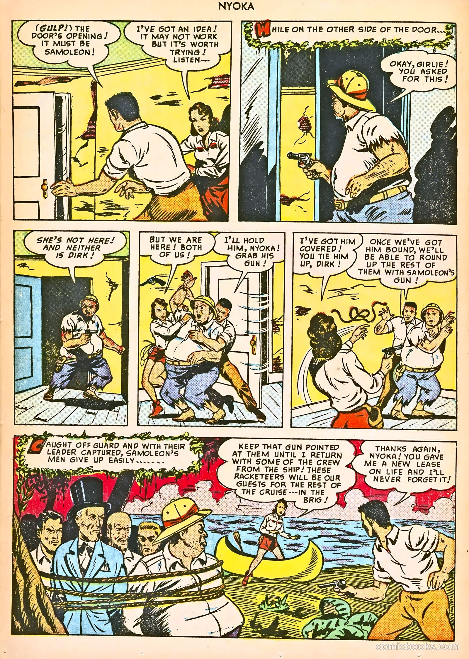 Nyoka the Jungle Girl #39 — page 24 of 52