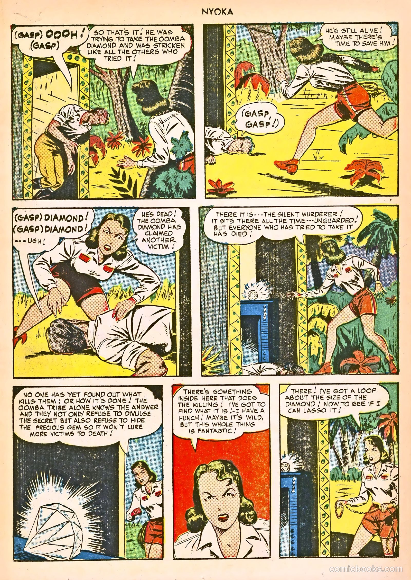 Nyoka the Jungle Girl #39 — page 27 of 52