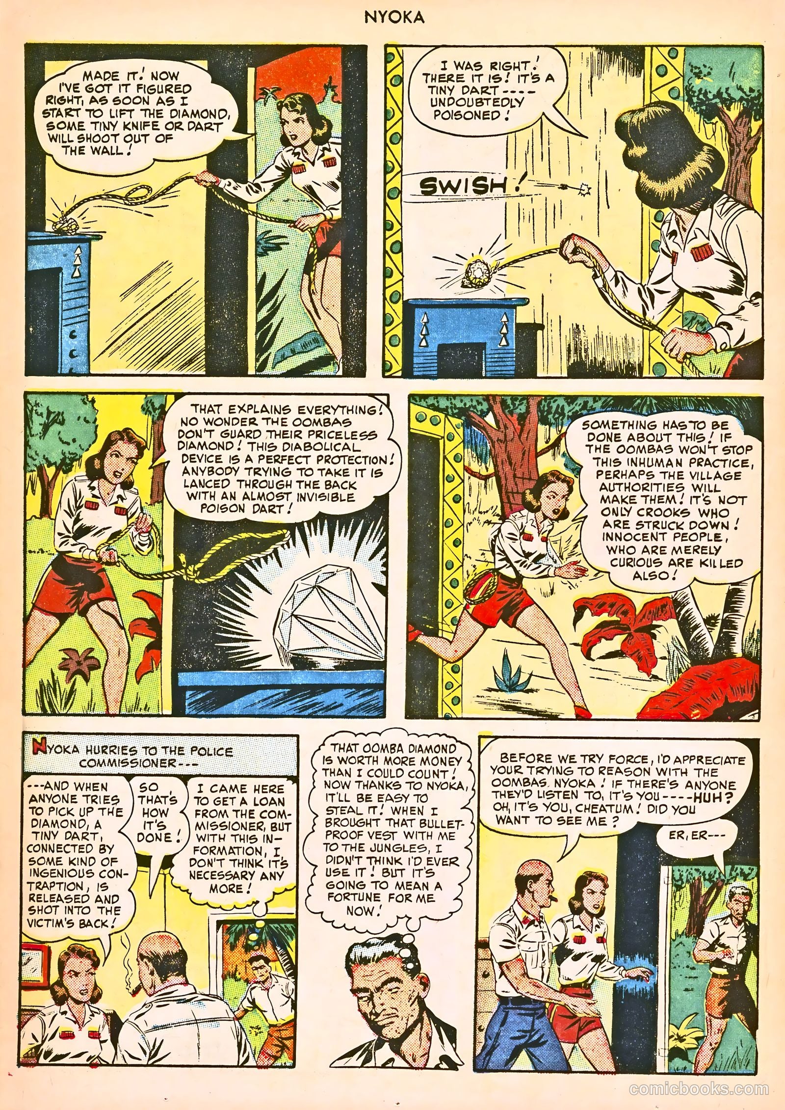 Nyoka the Jungle Girl #39 — page 28 of 52