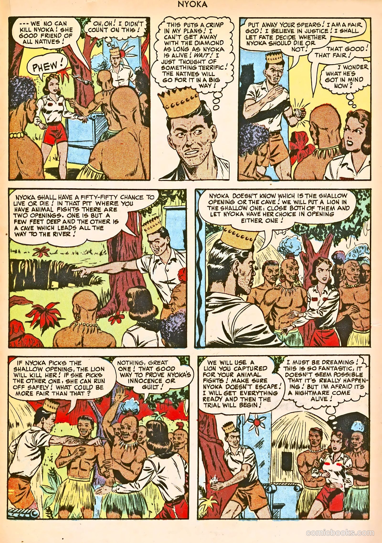 Nyoka the Jungle Girl #39 — page 37 of 52