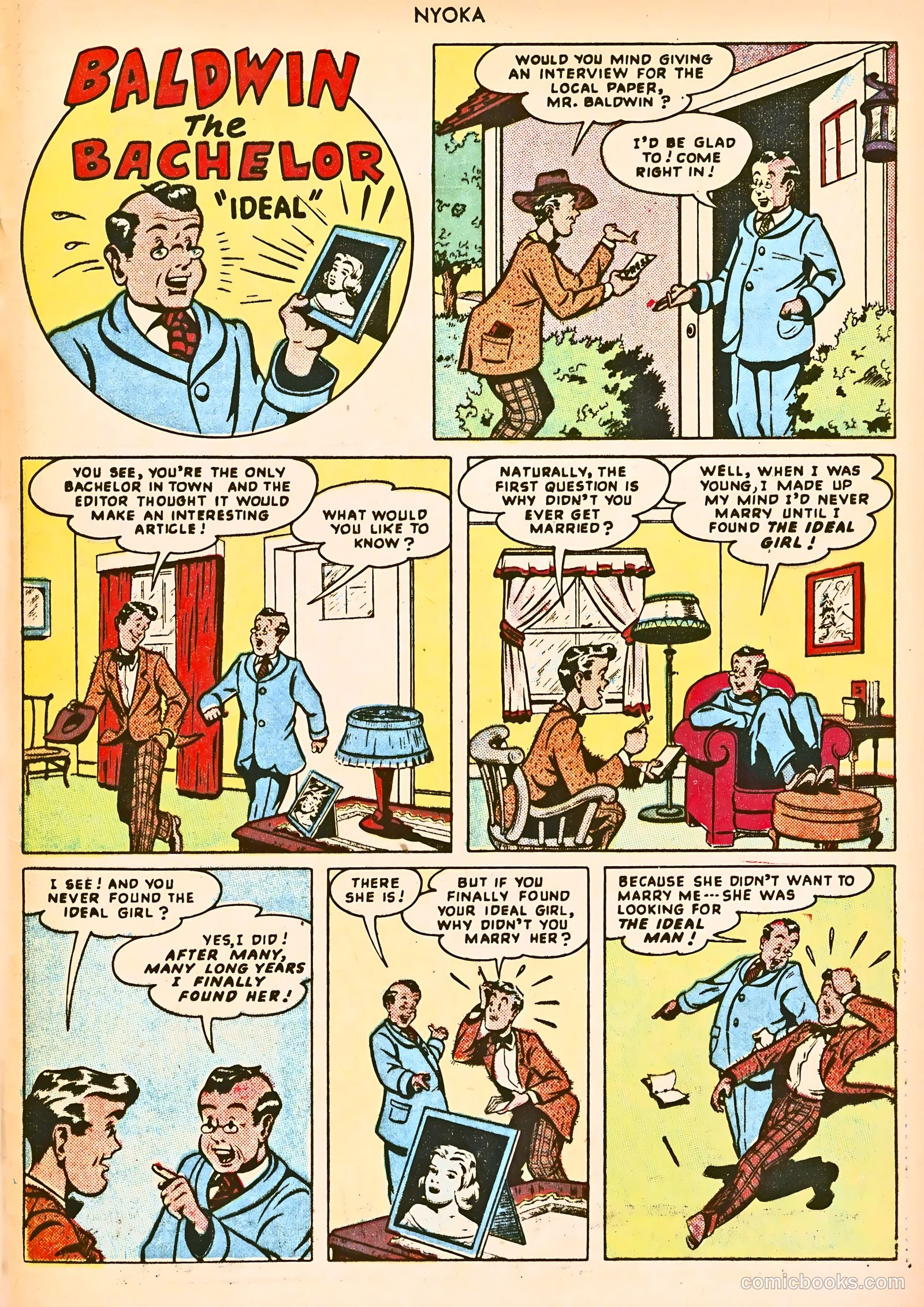 Nyoka the Jungle Girl #39 — page 41 of 52