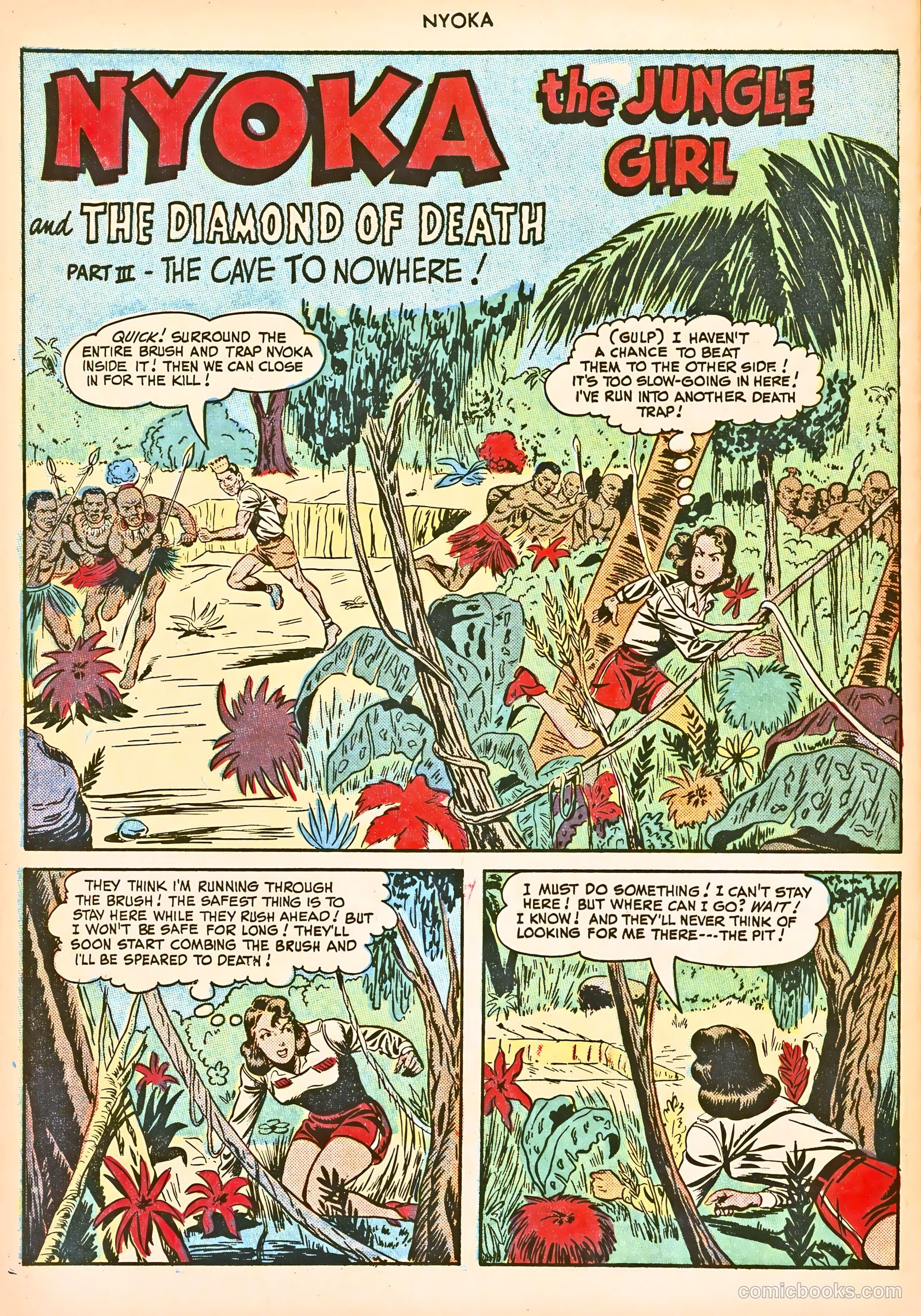 Nyoka the Jungle Girl #39 — page 42 of 52