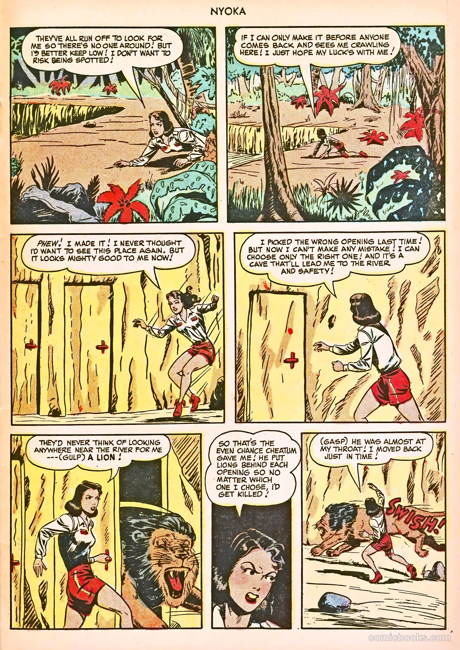 Nyoka the Jungle Girl #39 — page 43 of 52
