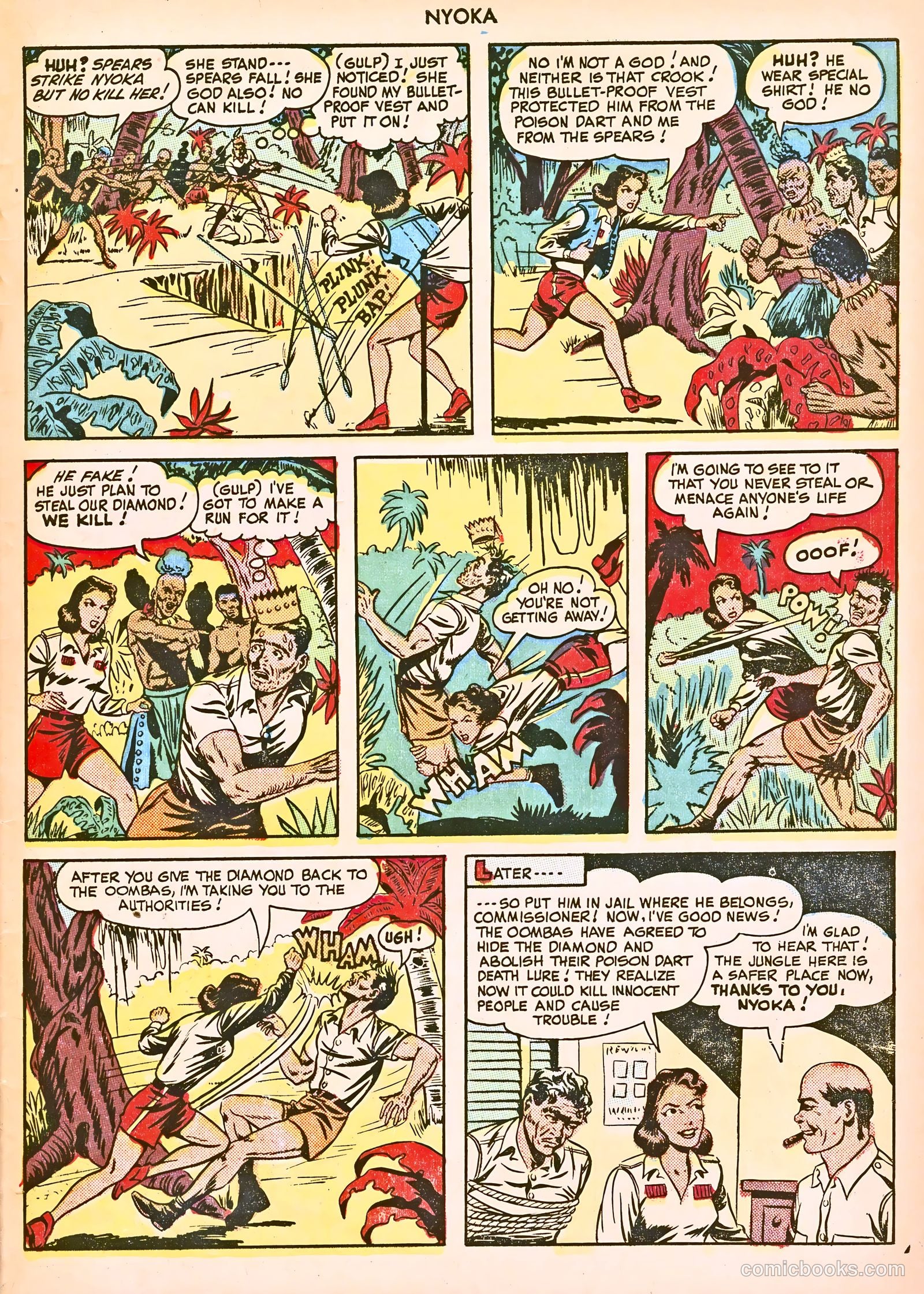 Nyoka the Jungle Girl #39 — page 47 of 52