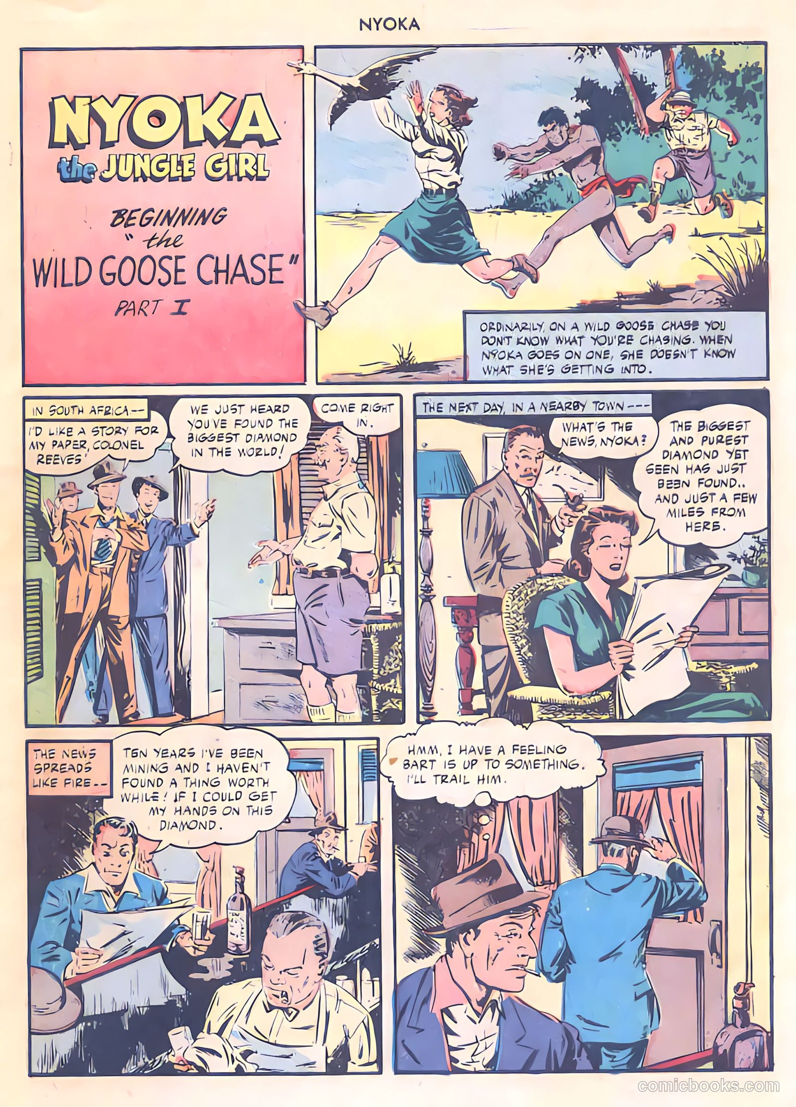 Nyoka the Jungle Girl #4 — page 3 of 52