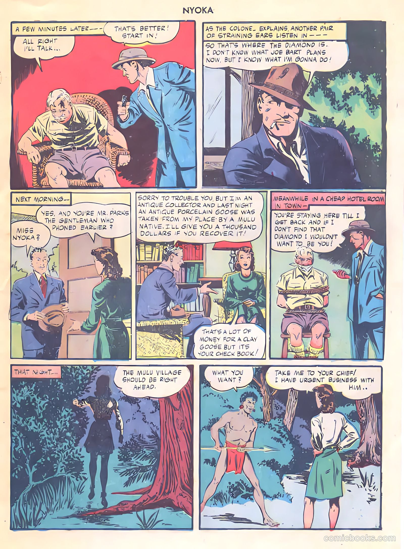 Nyoka the Jungle Girl #4 — page 5 of 52