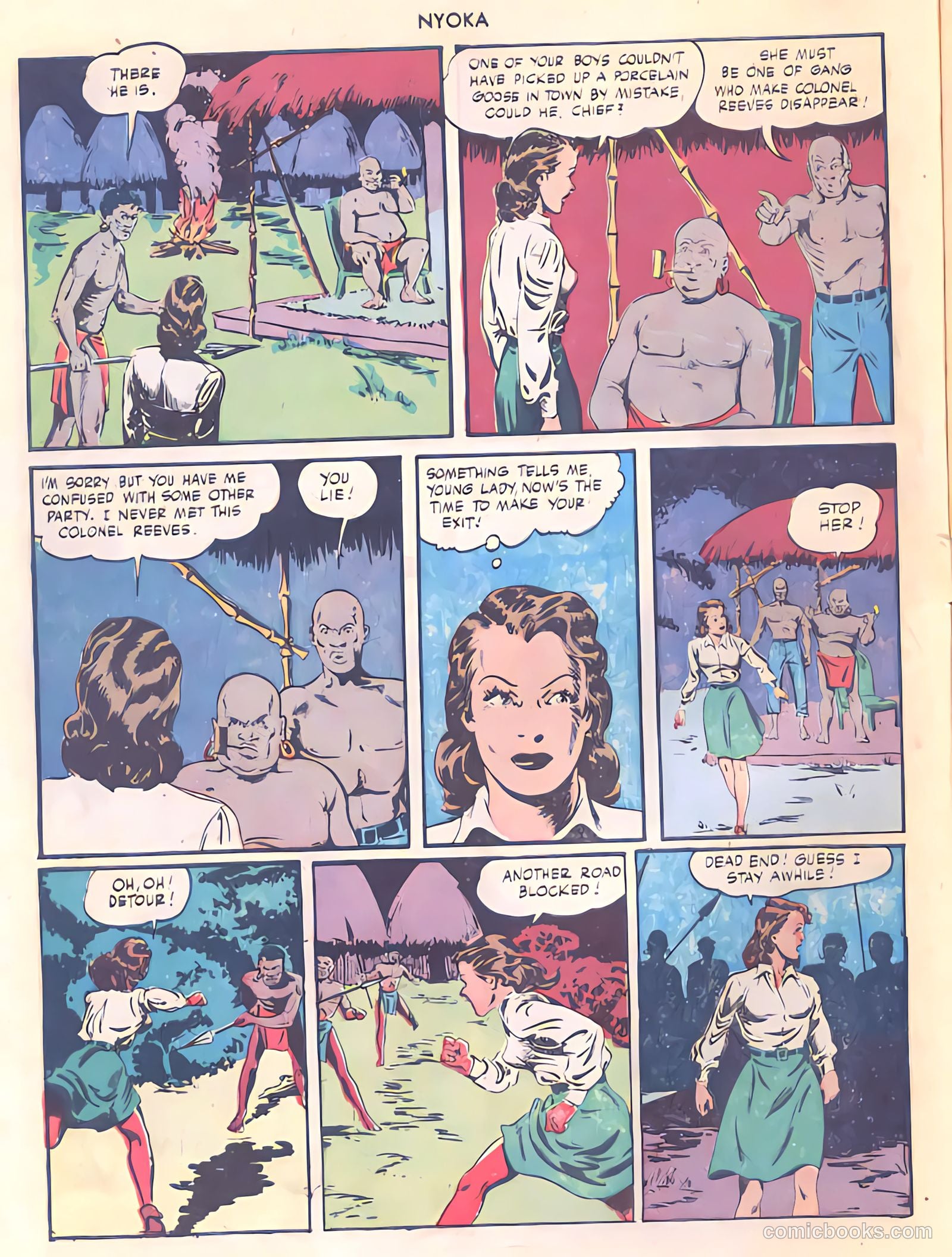 Nyoka the Jungle Girl #4 — page 6 of 52
