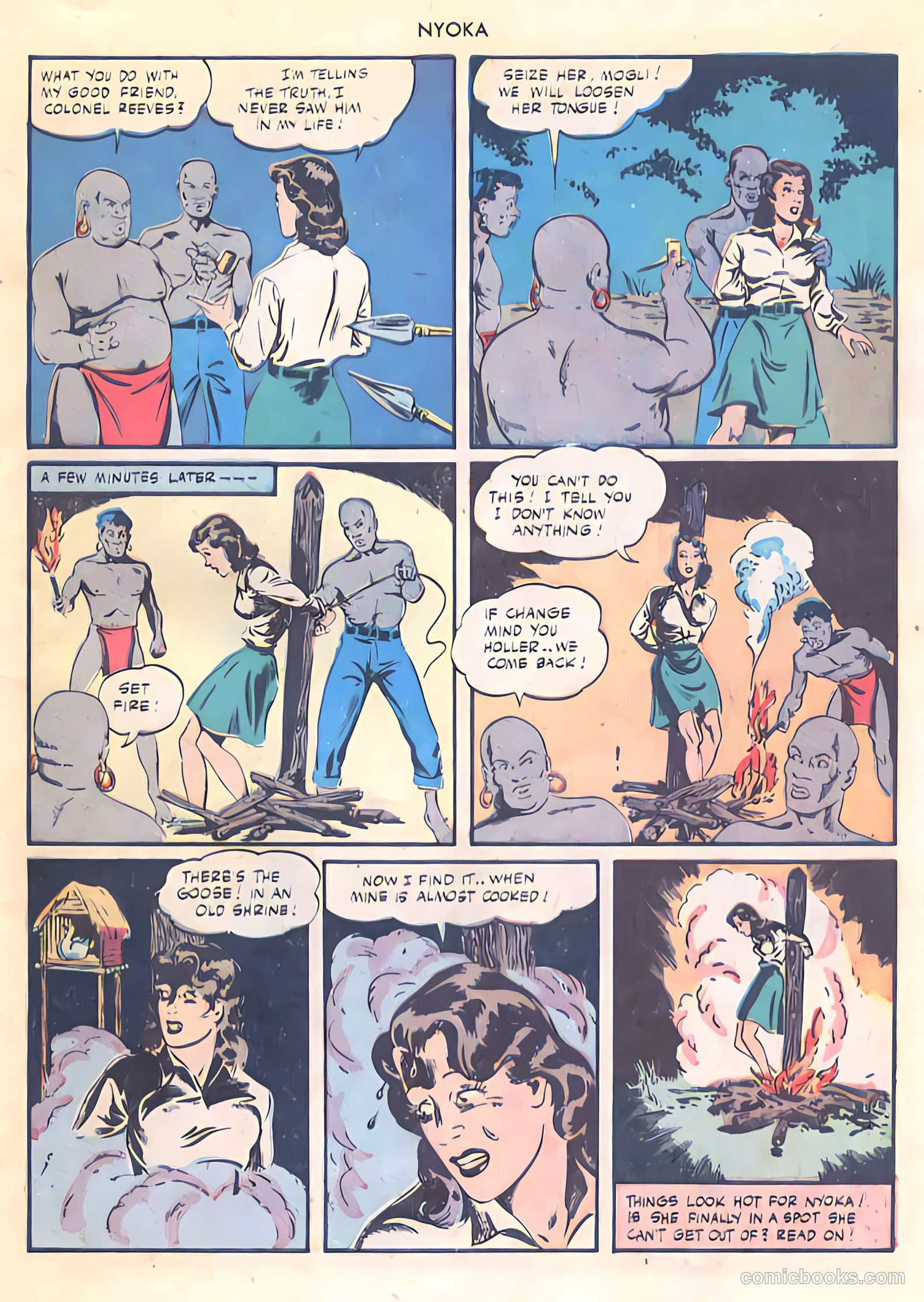 Nyoka the Jungle Girl #4 — page 7 of 52