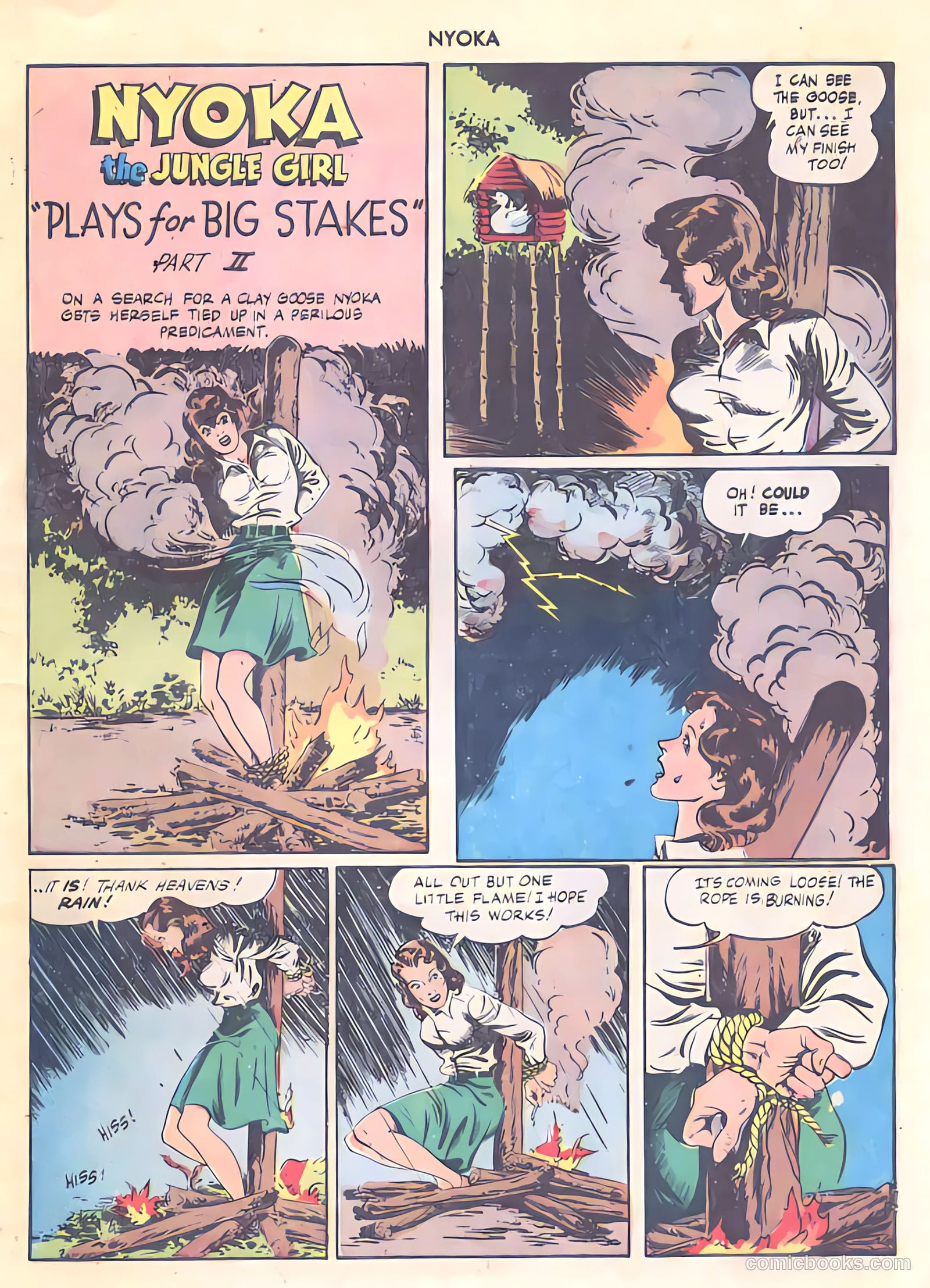 Nyoka the Jungle Girl #4 — page 9 of 52
