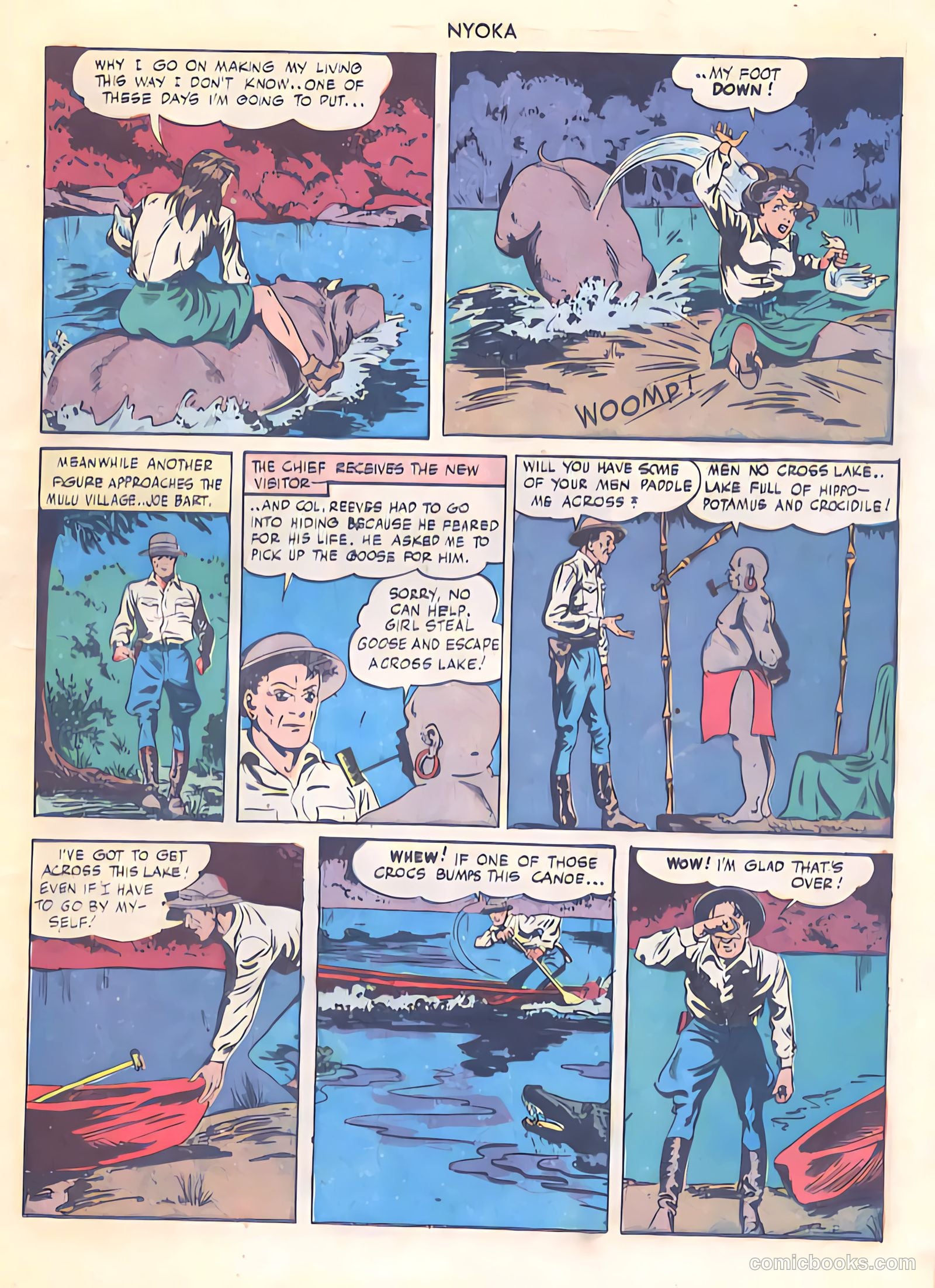 Nyoka the Jungle Girl #4 — page 11 of 52