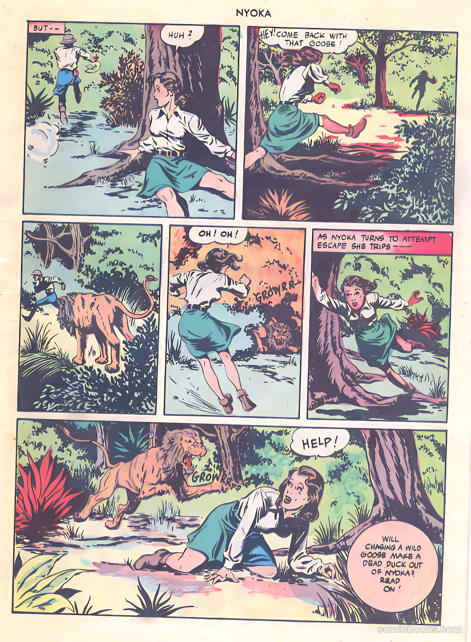 Nyoka the Jungle Girl #4 — page 13 of 52