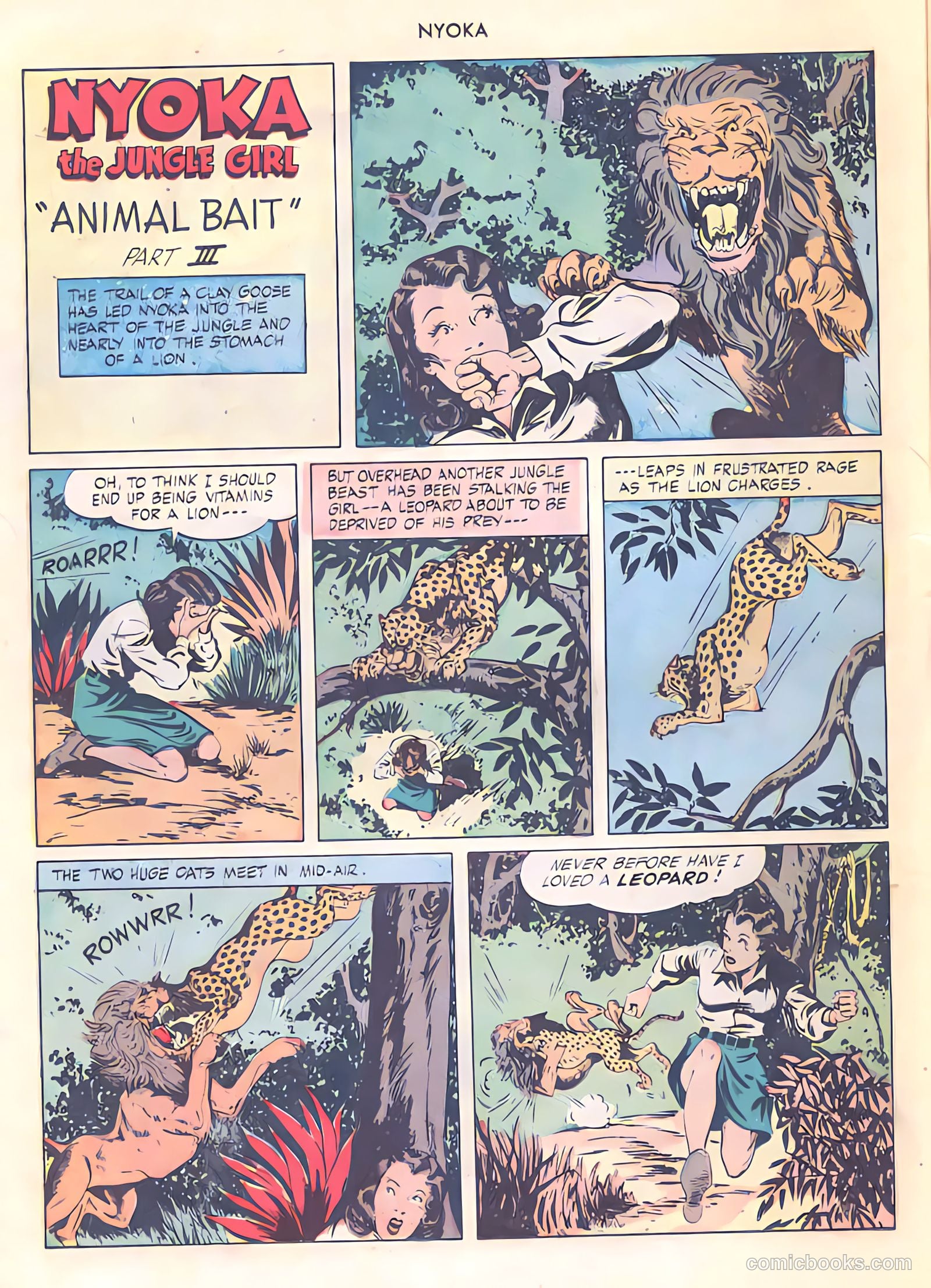 Nyoka the Jungle Girl #4 — page 14 of 52