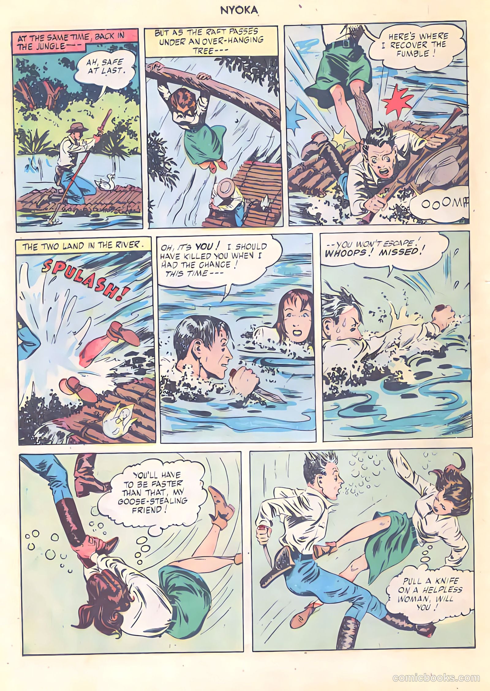 Nyoka the Jungle Girl #4 — page 16 of 52