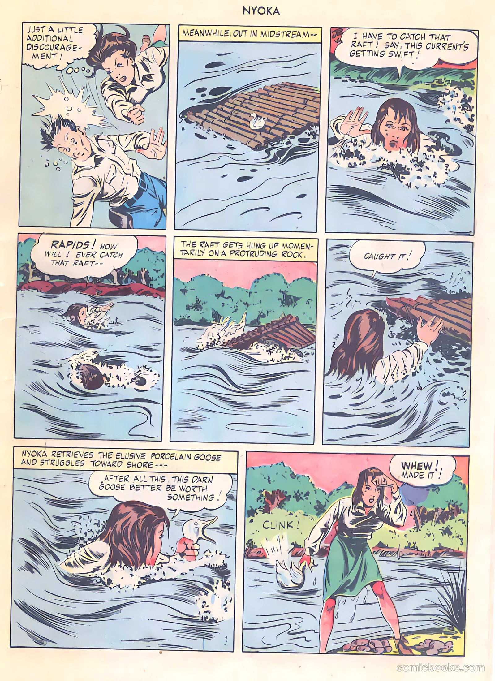Nyoka the Jungle Girl #4 — page 17 of 52