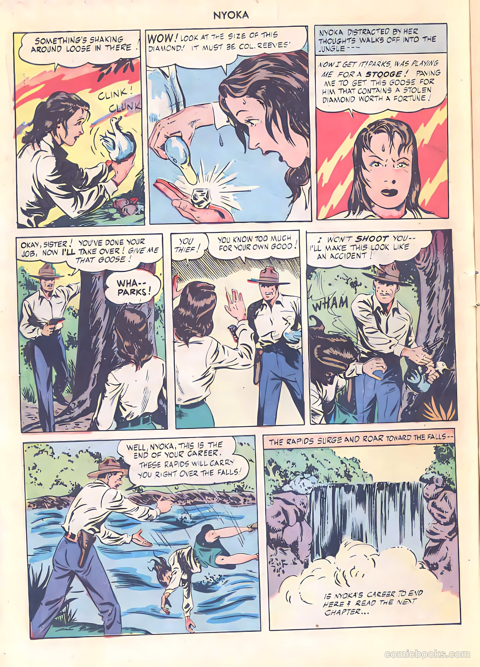 Nyoka the Jungle Girl #4 — page 18 of 52
