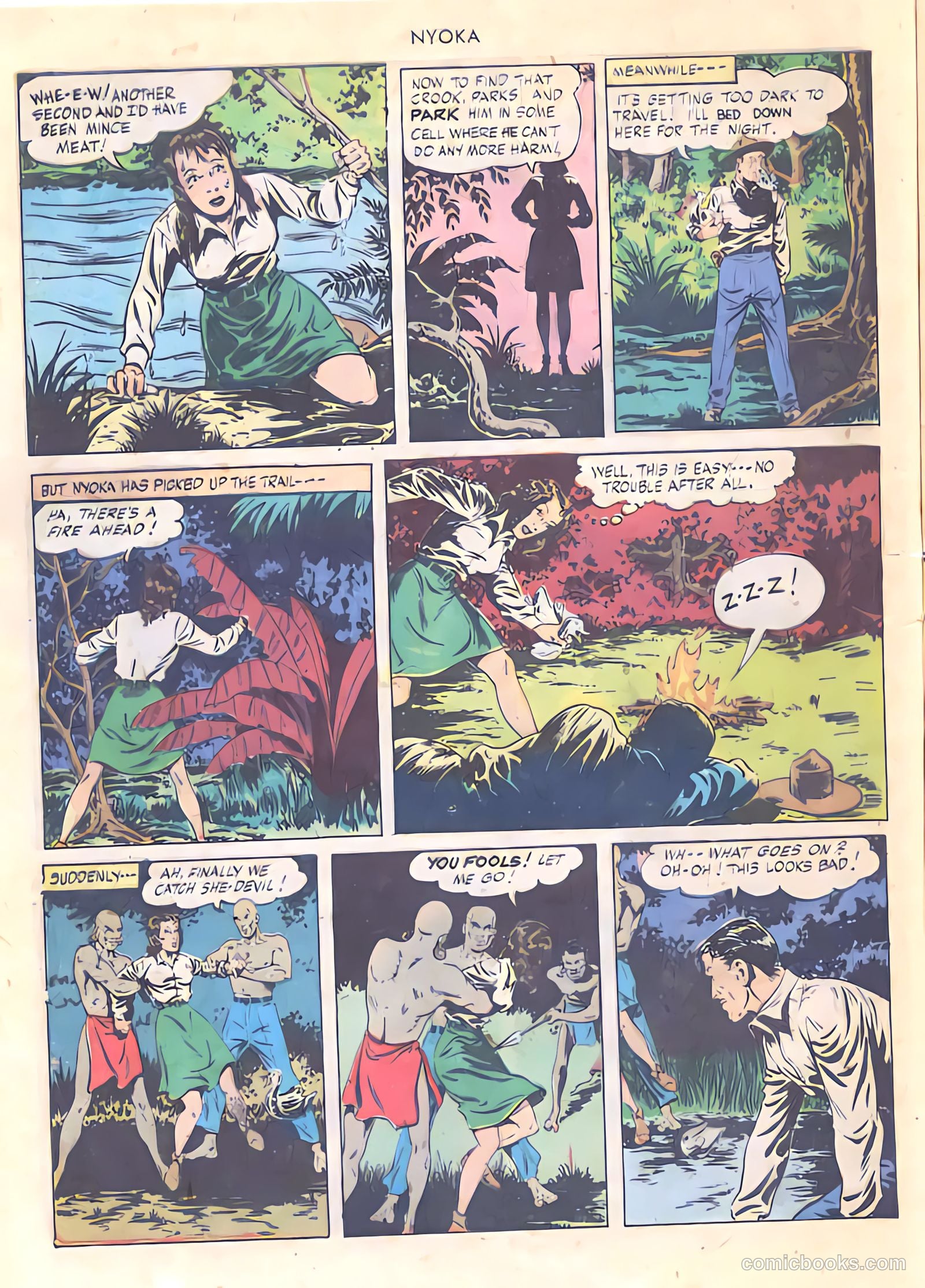 Nyoka the Jungle Girl #4 — page 20 of 52