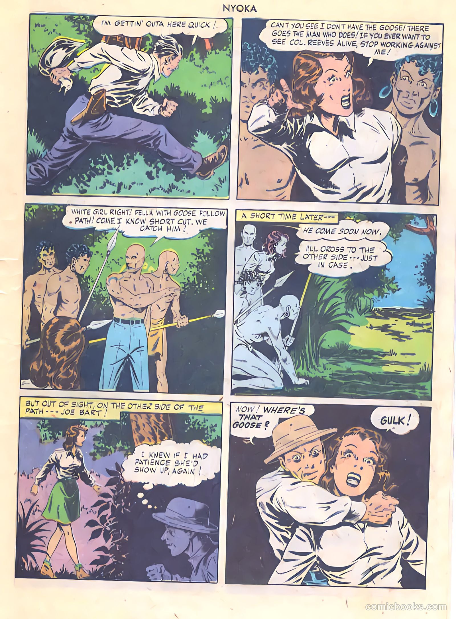 Nyoka the Jungle Girl #4 — page 21 of 52