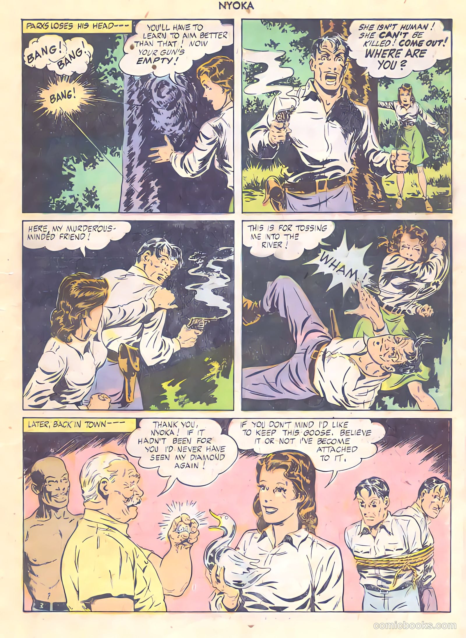 Nyoka the Jungle Girl #4 — page 23 of 52
