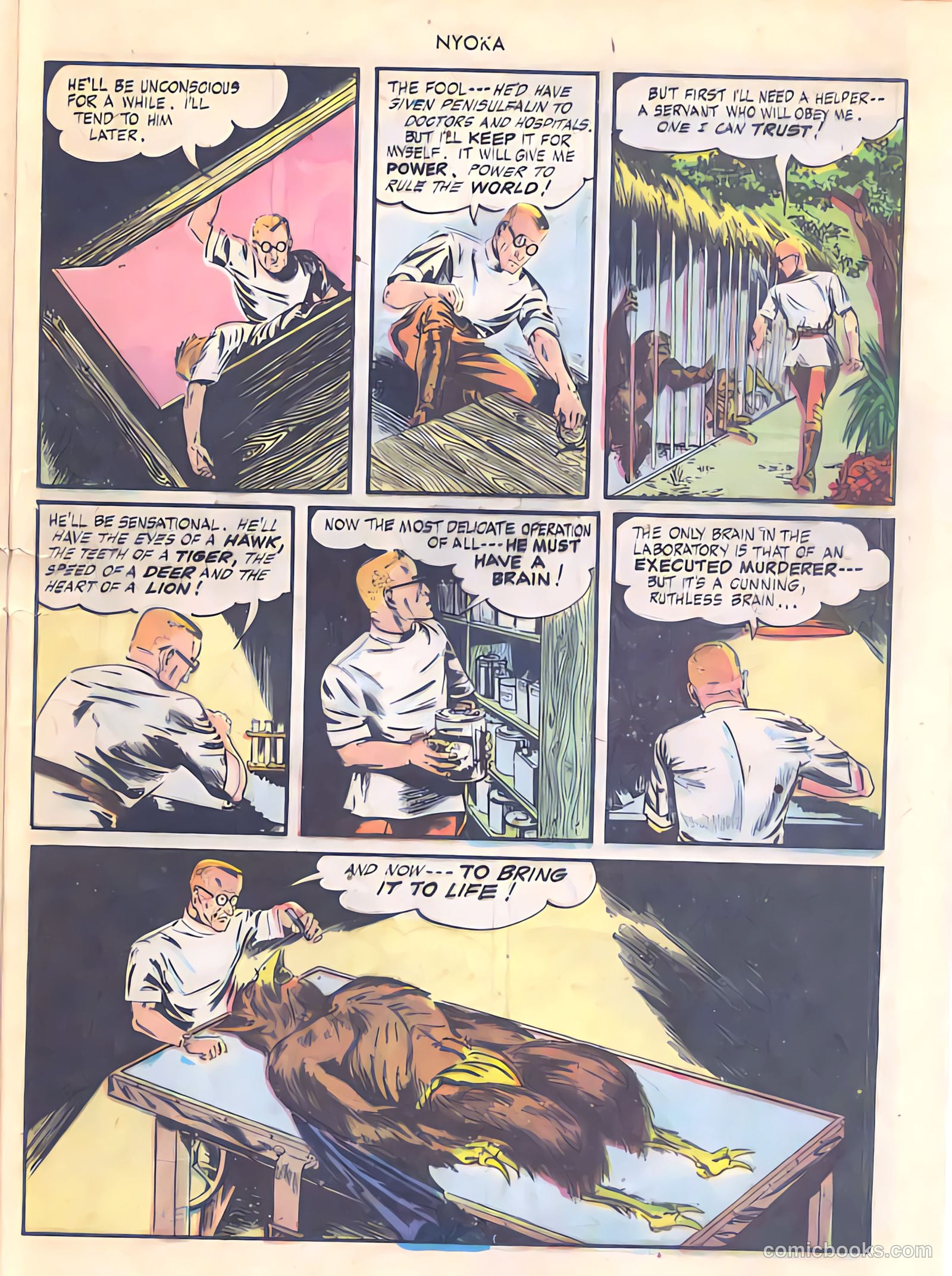 Nyoka the Jungle Girl #4 — page 29 of 52