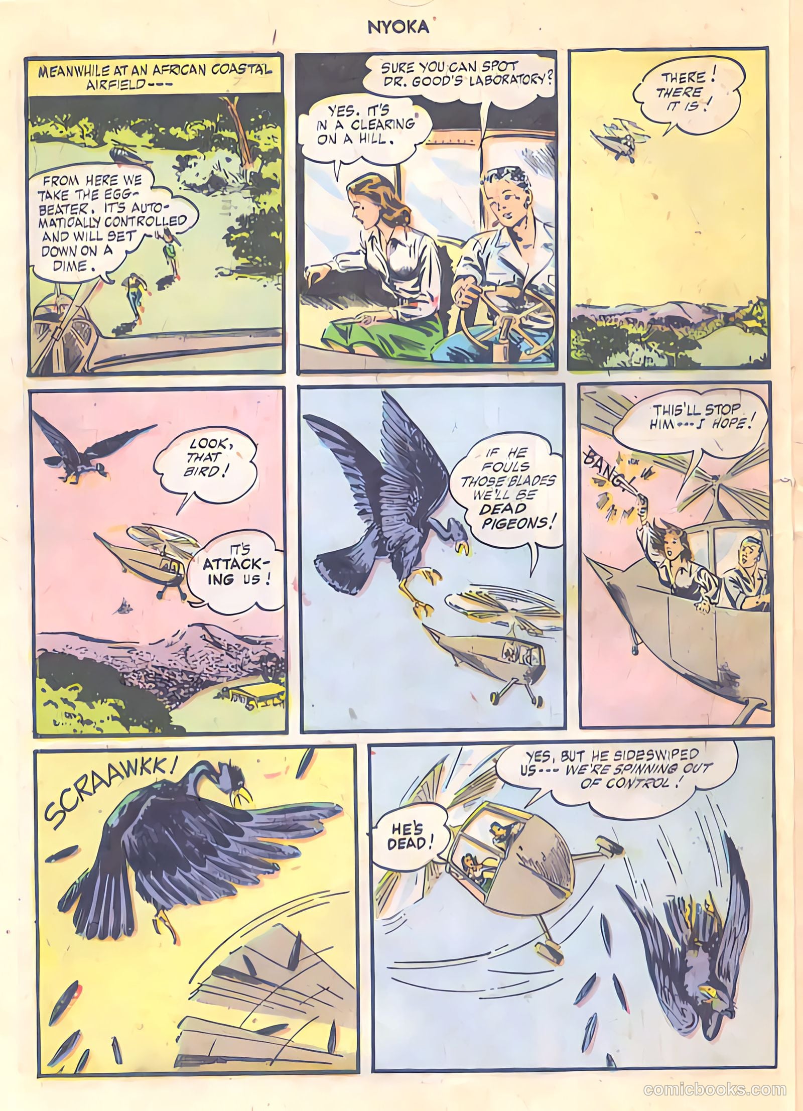 Nyoka the Jungle Girl #4 — page 30 of 52
