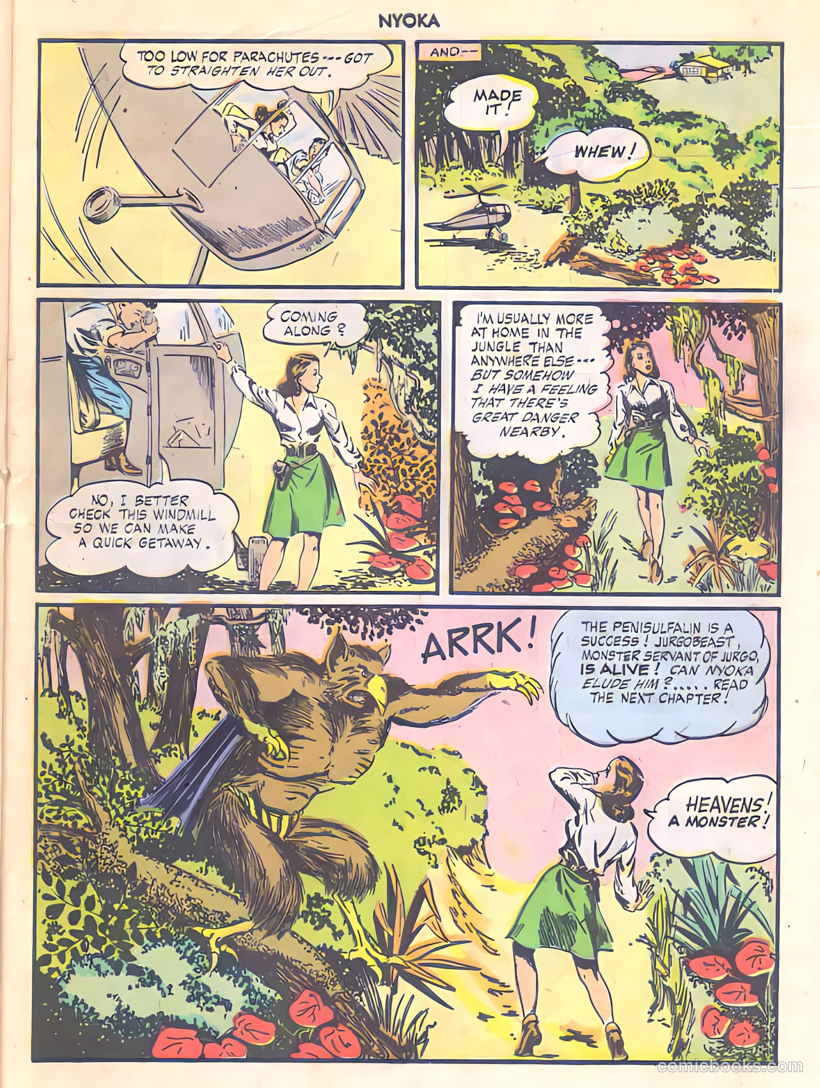 Nyoka the Jungle Girl #4 — page 31 of 52
