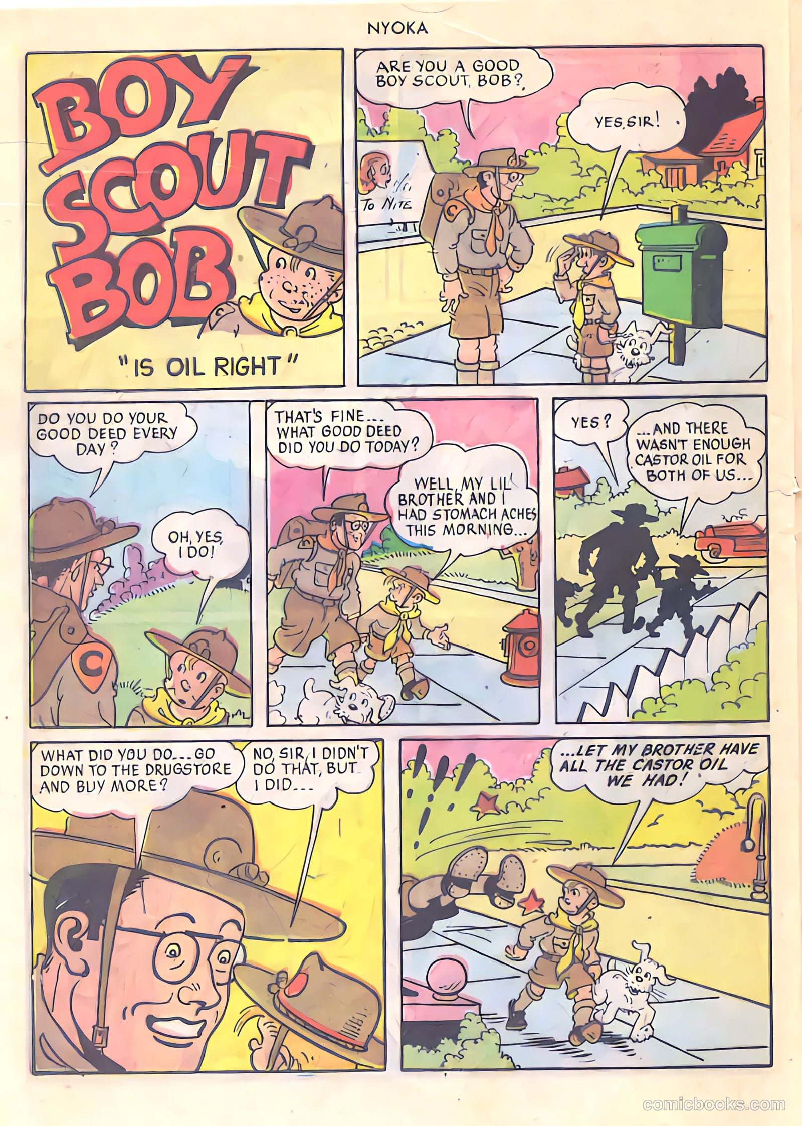 Nyoka the Jungle Girl #4 — page 32 of 52