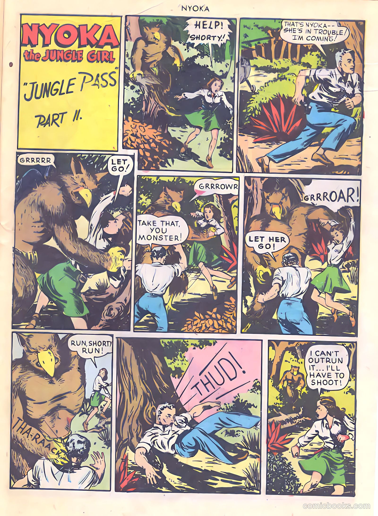 Nyoka the Jungle Girl #4 — page 33 of 52