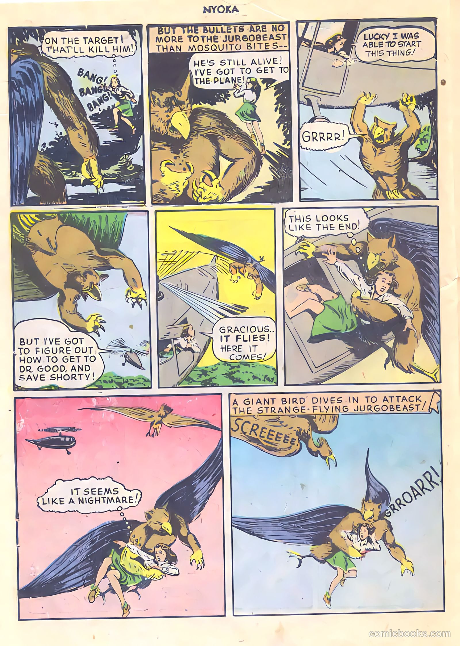 Nyoka the Jungle Girl #4 — page 34 of 52