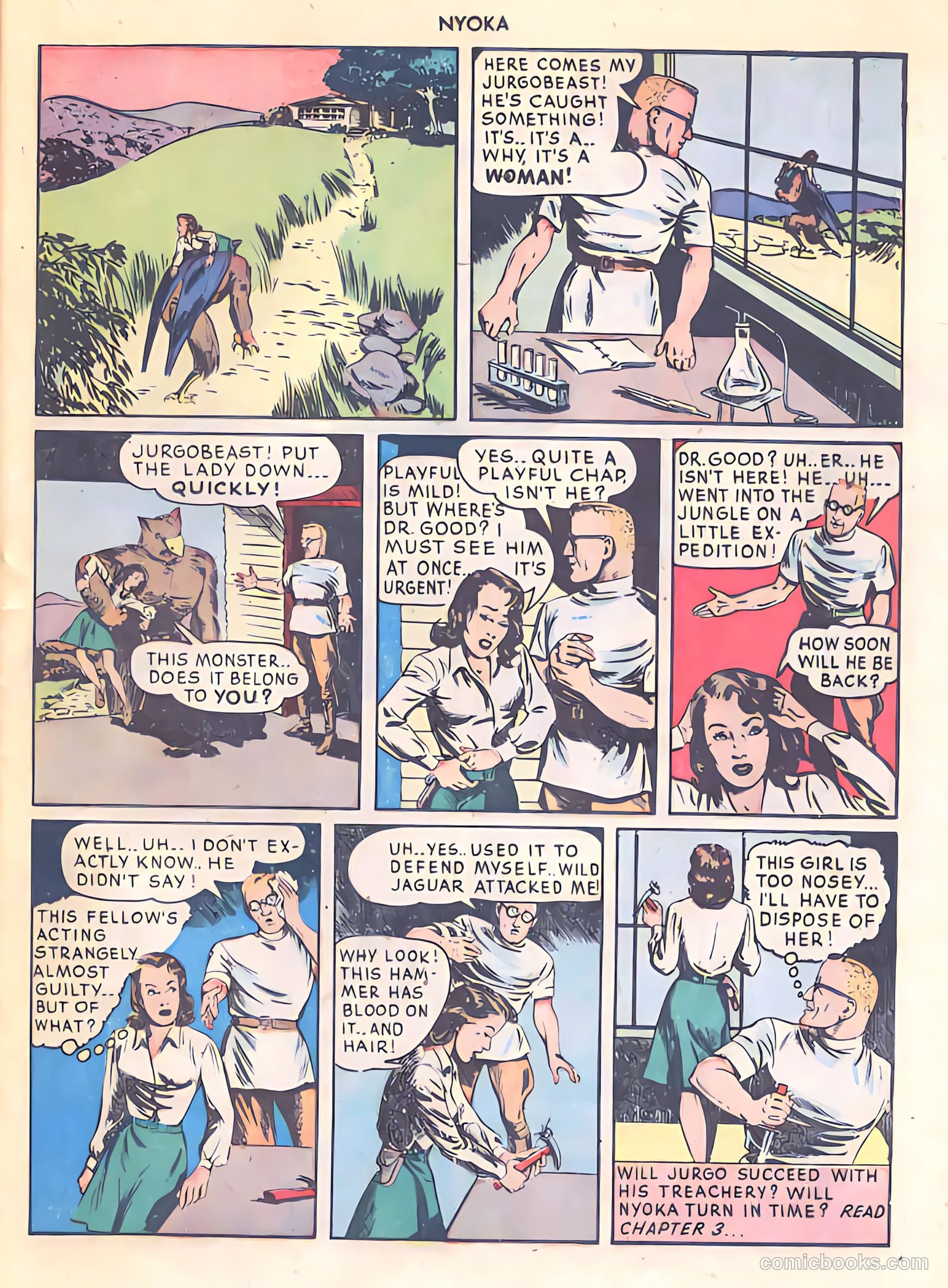 Nyoka the Jungle Girl #4 — page 37 of 52