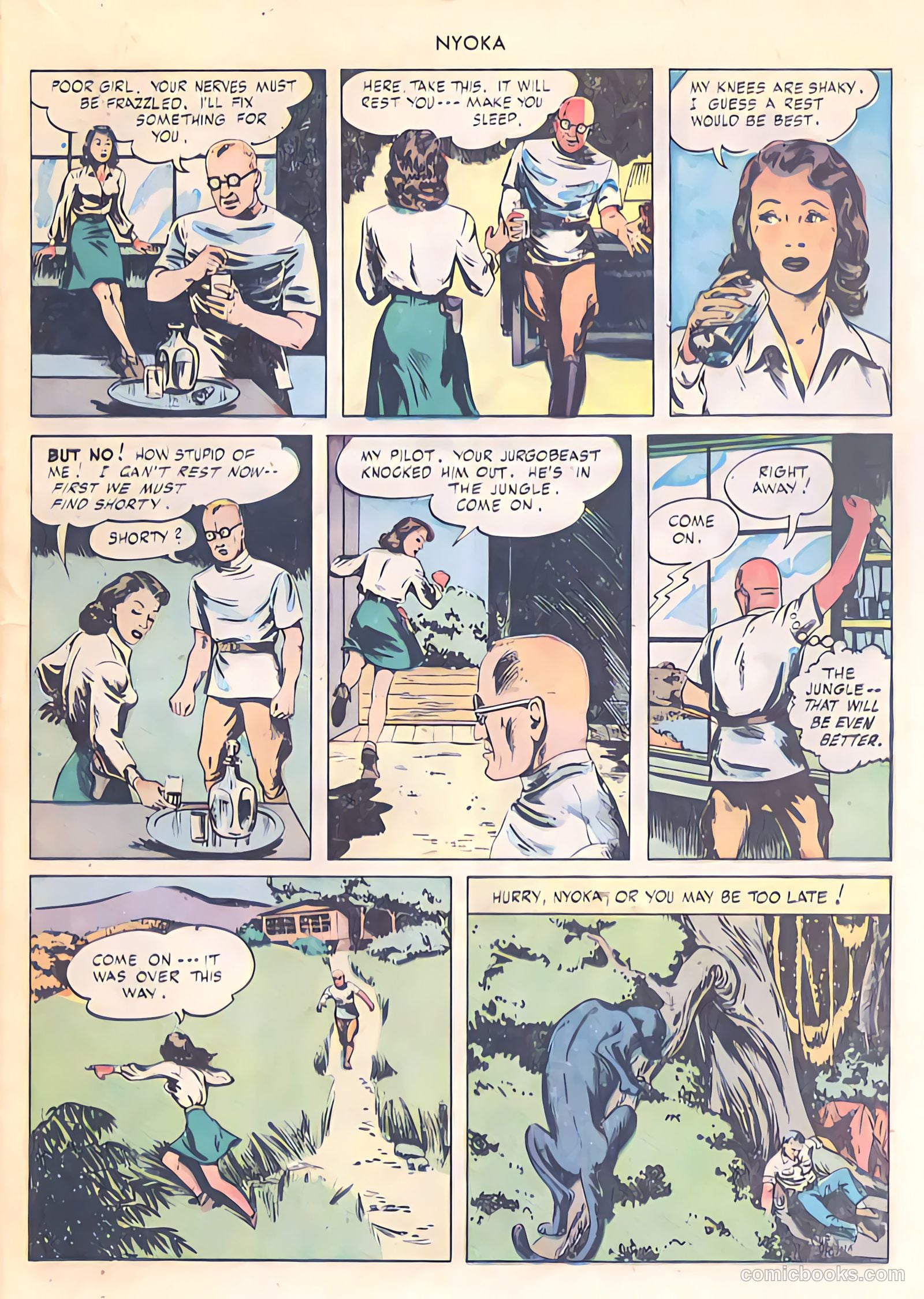 Nyoka the Jungle Girl #4 — page 39 of 52