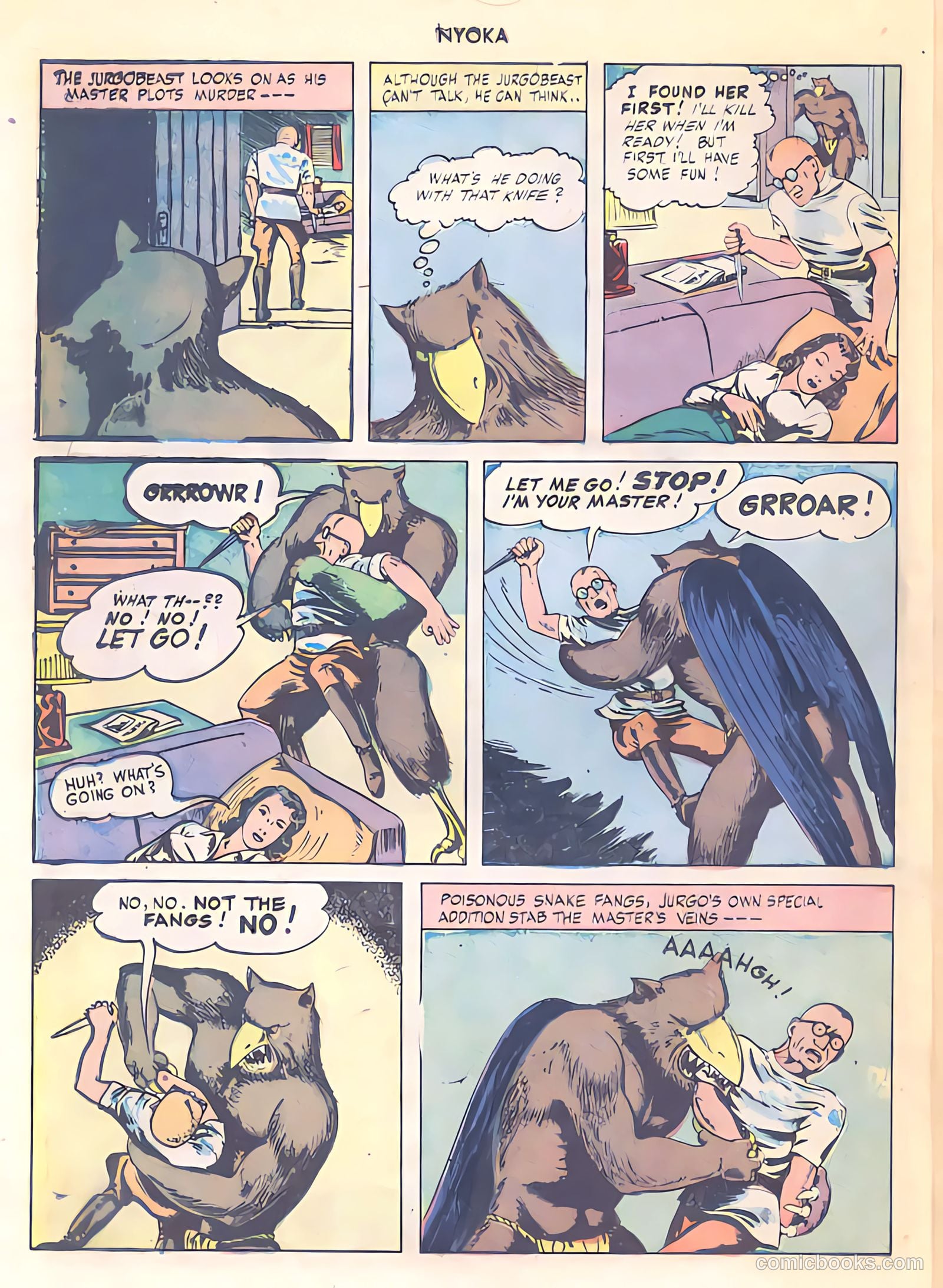 Nyoka the Jungle Girl #4 — page 42 of 52