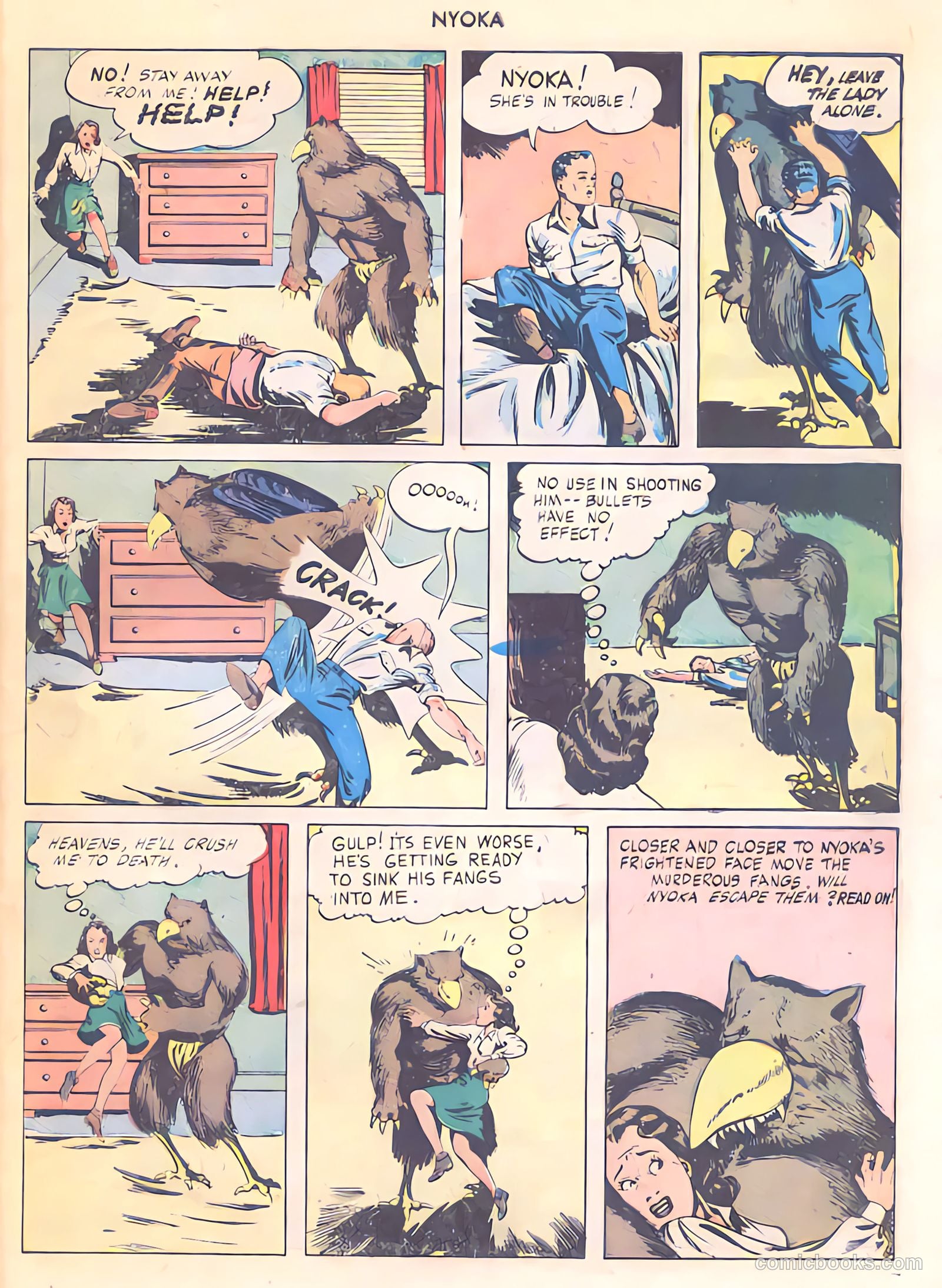 Nyoka the Jungle Girl #4 — page 43 of 52
