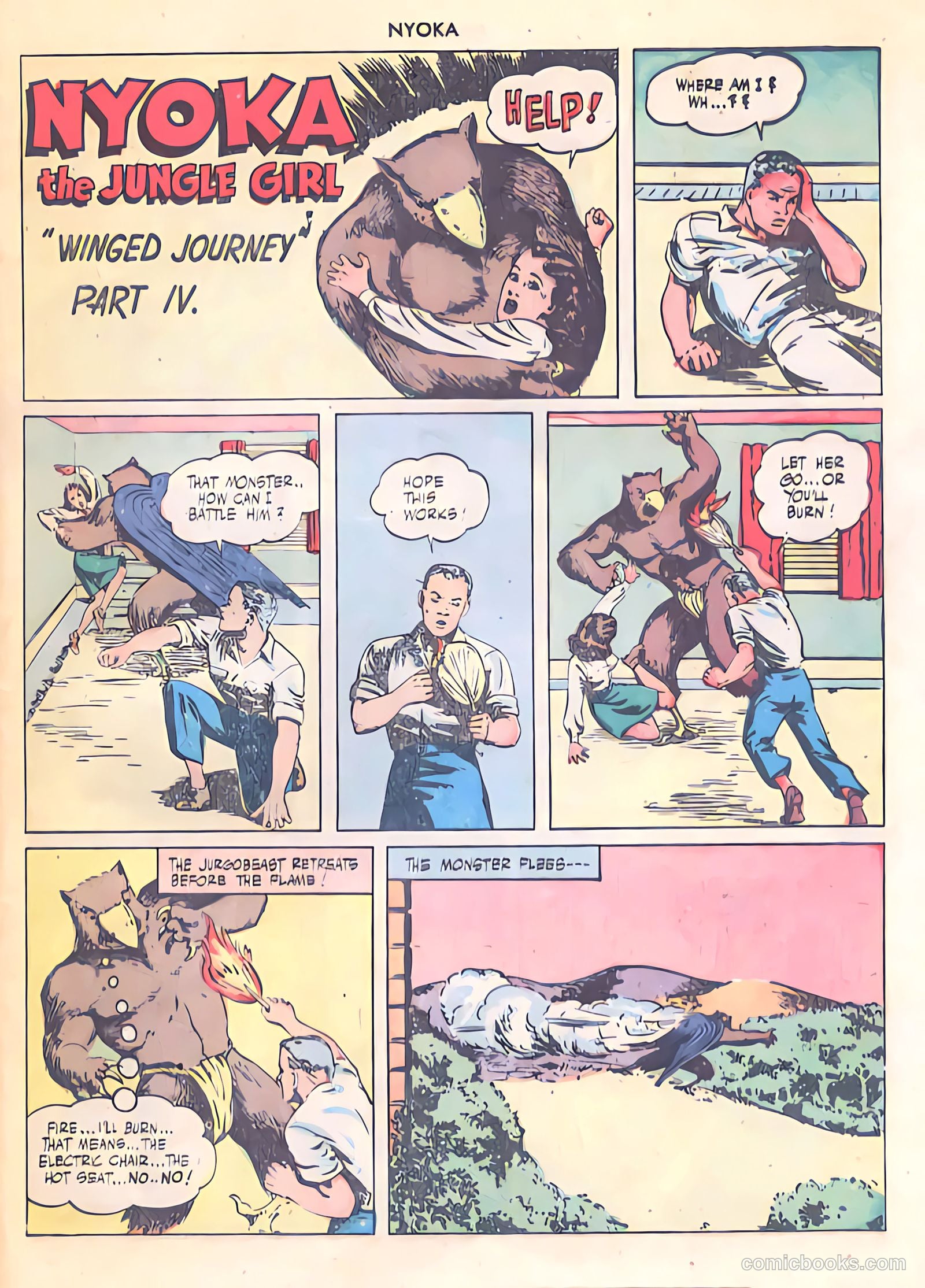 Nyoka the Jungle Girl #4 — page 45 of 52