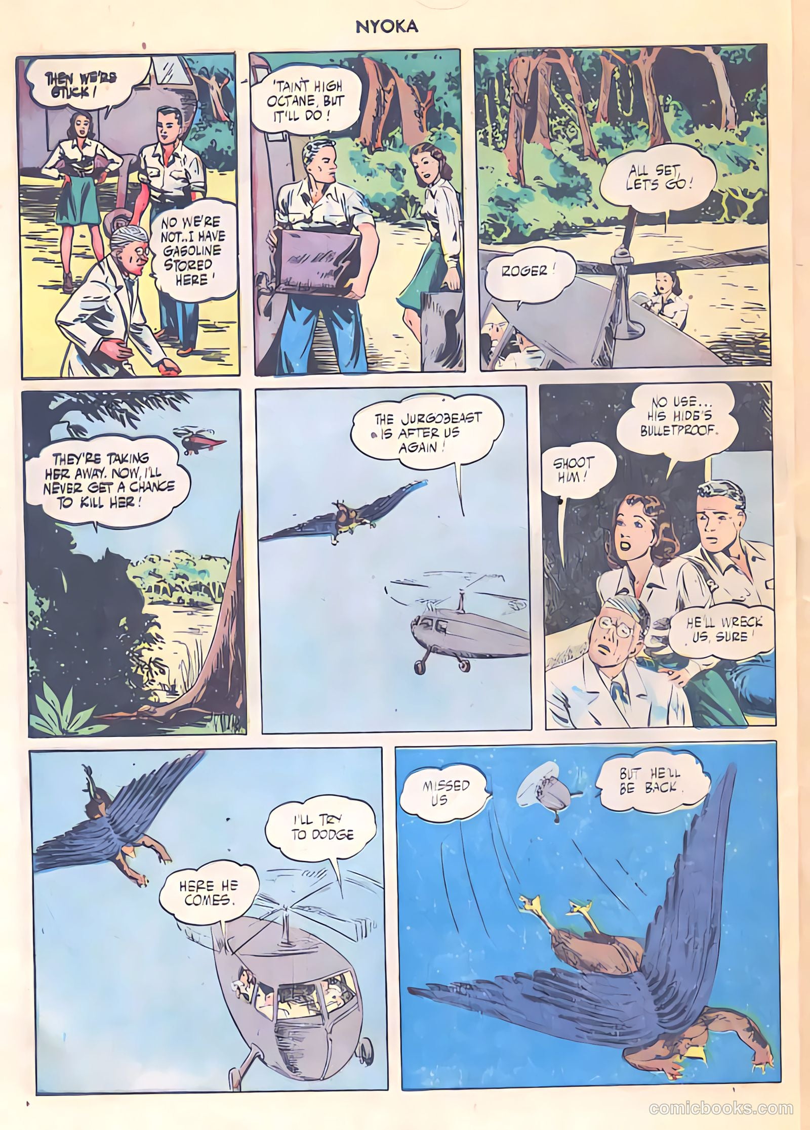 Nyoka the Jungle Girl #4 — page 48 of 52