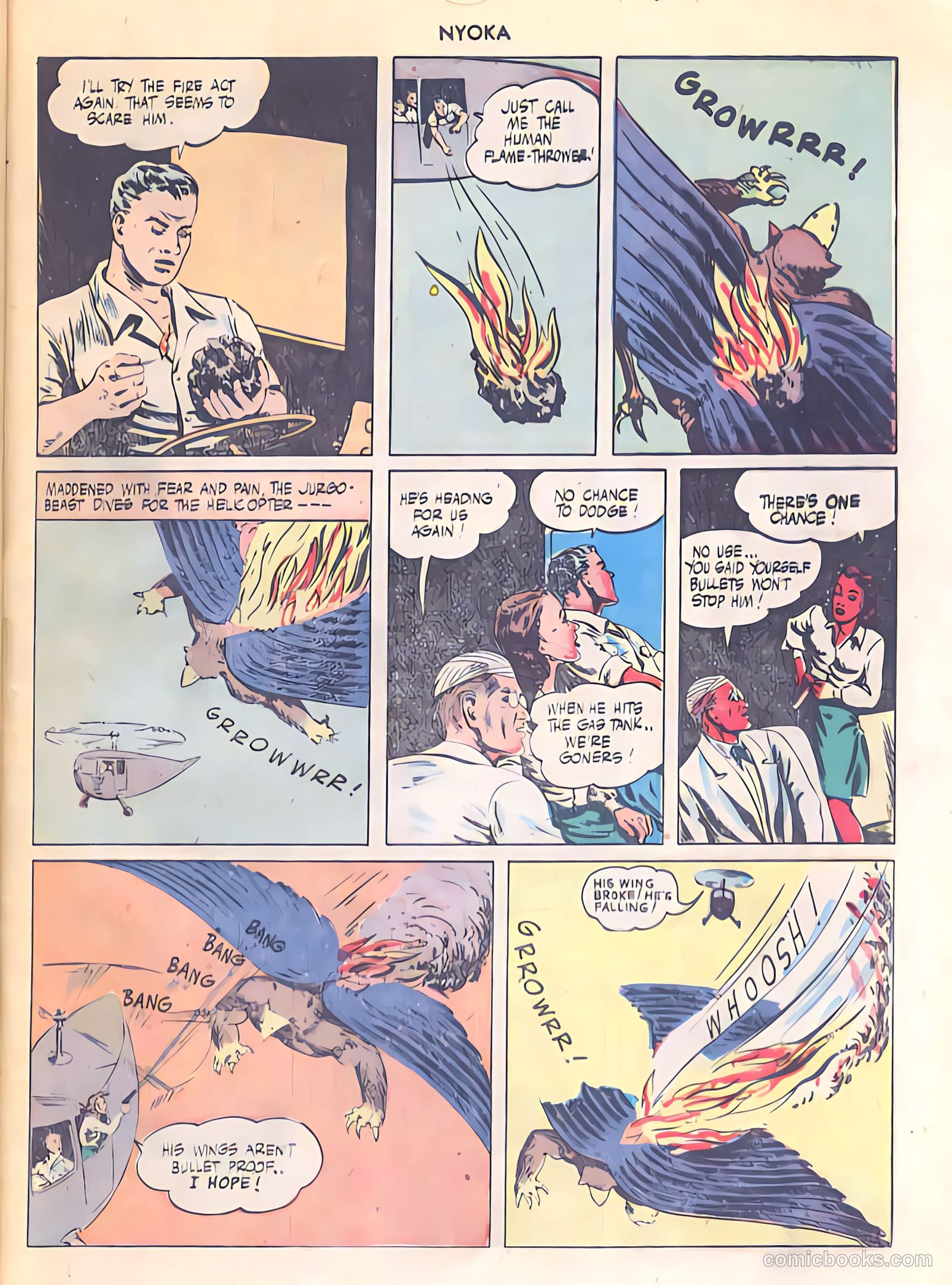 Nyoka the Jungle Girl #4 — page 49 of 52