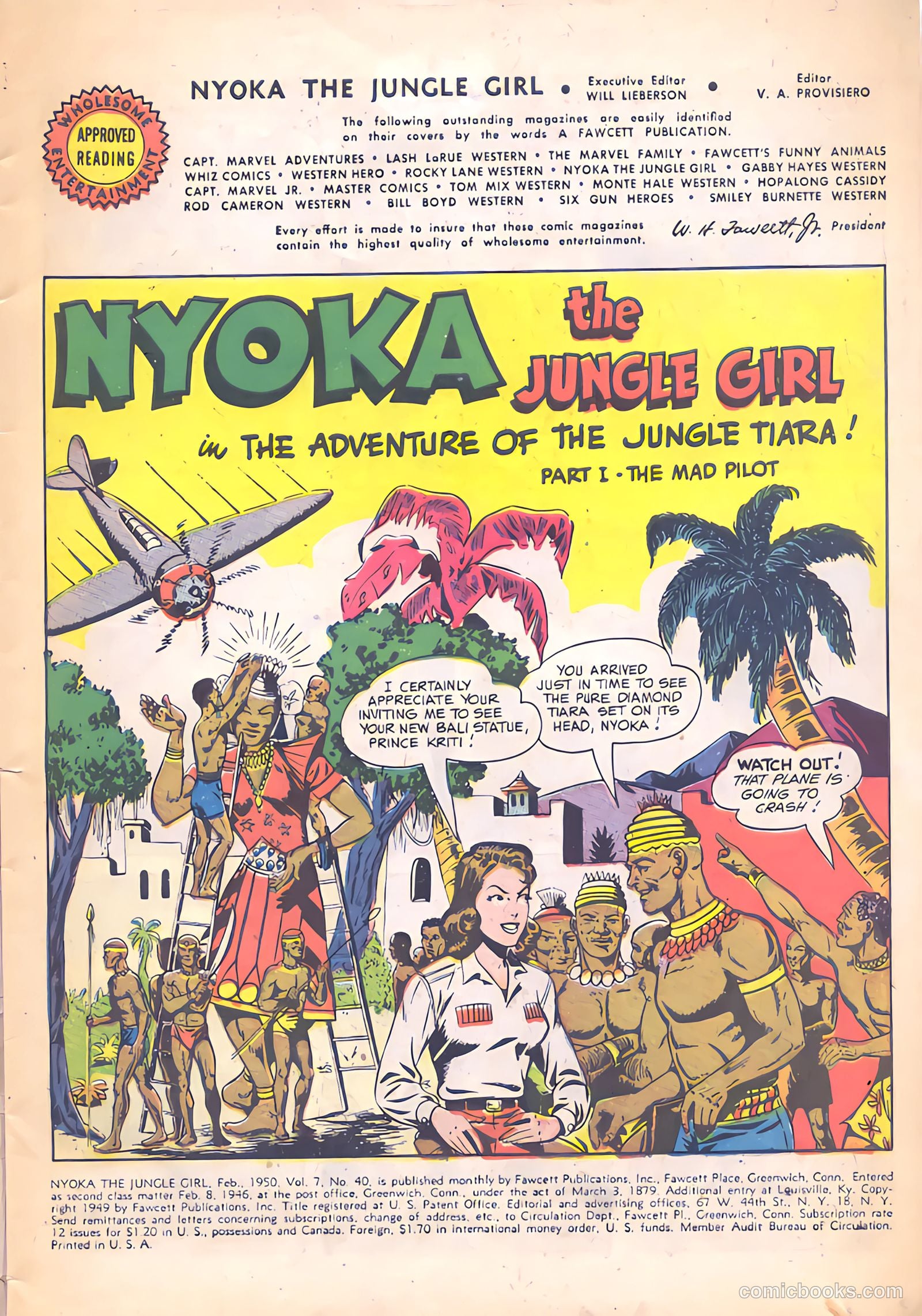 Nyoka the Jungle Girl #40 — page 3 of 36