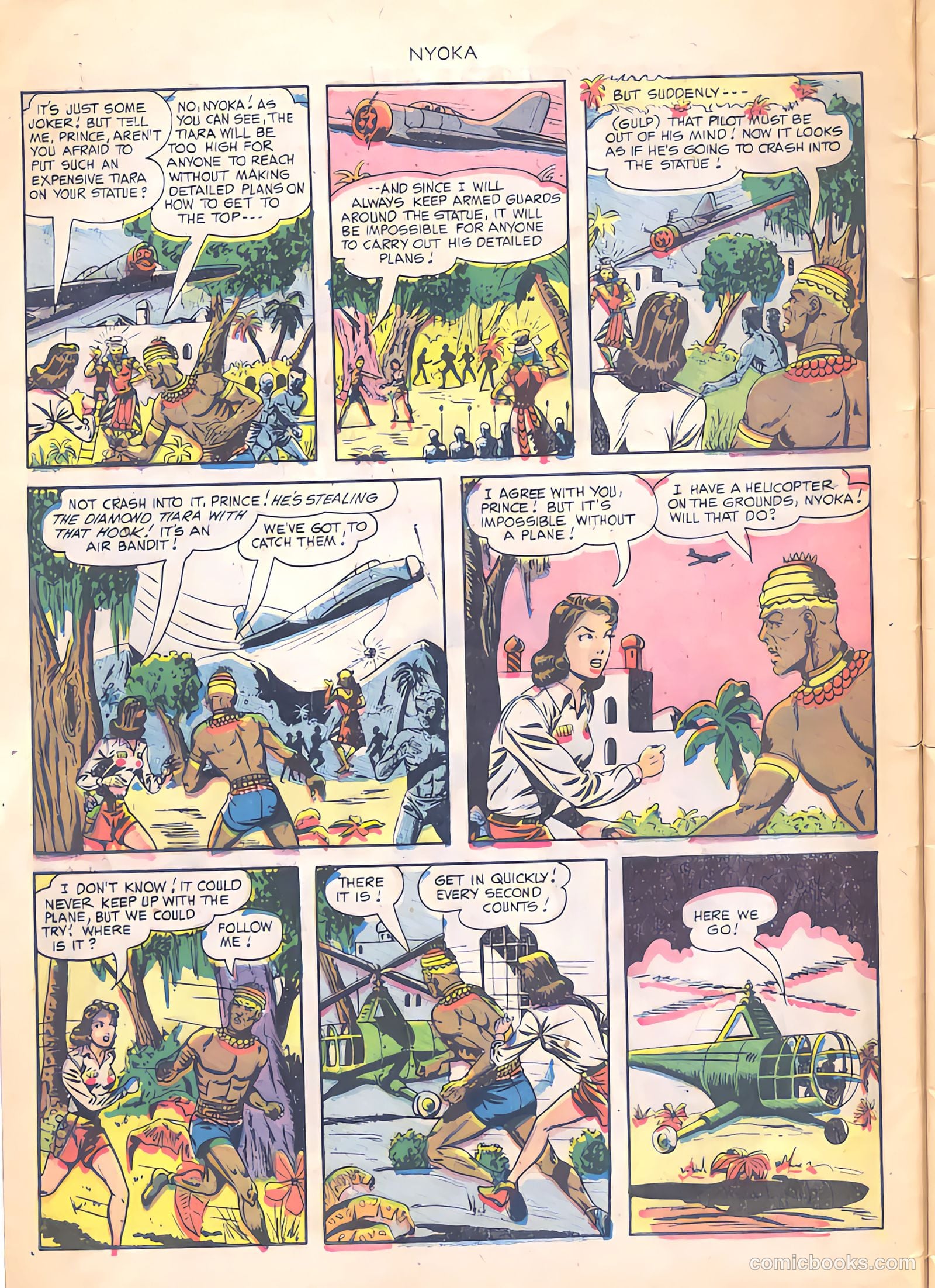 Nyoka the Jungle Girl #40 — page 4 of 36