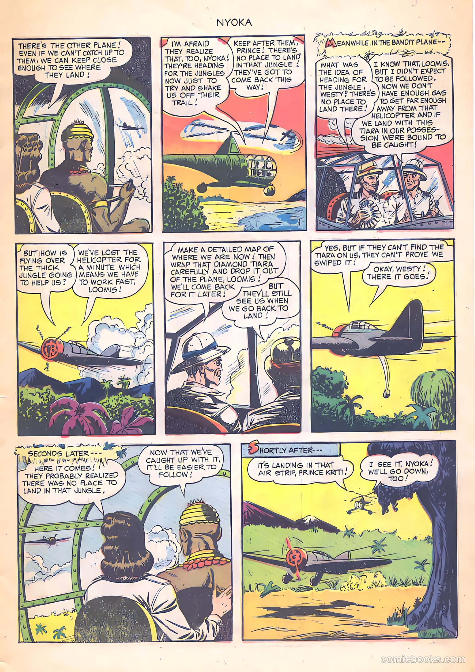 Nyoka the Jungle Girl #40 — page 5 of 36