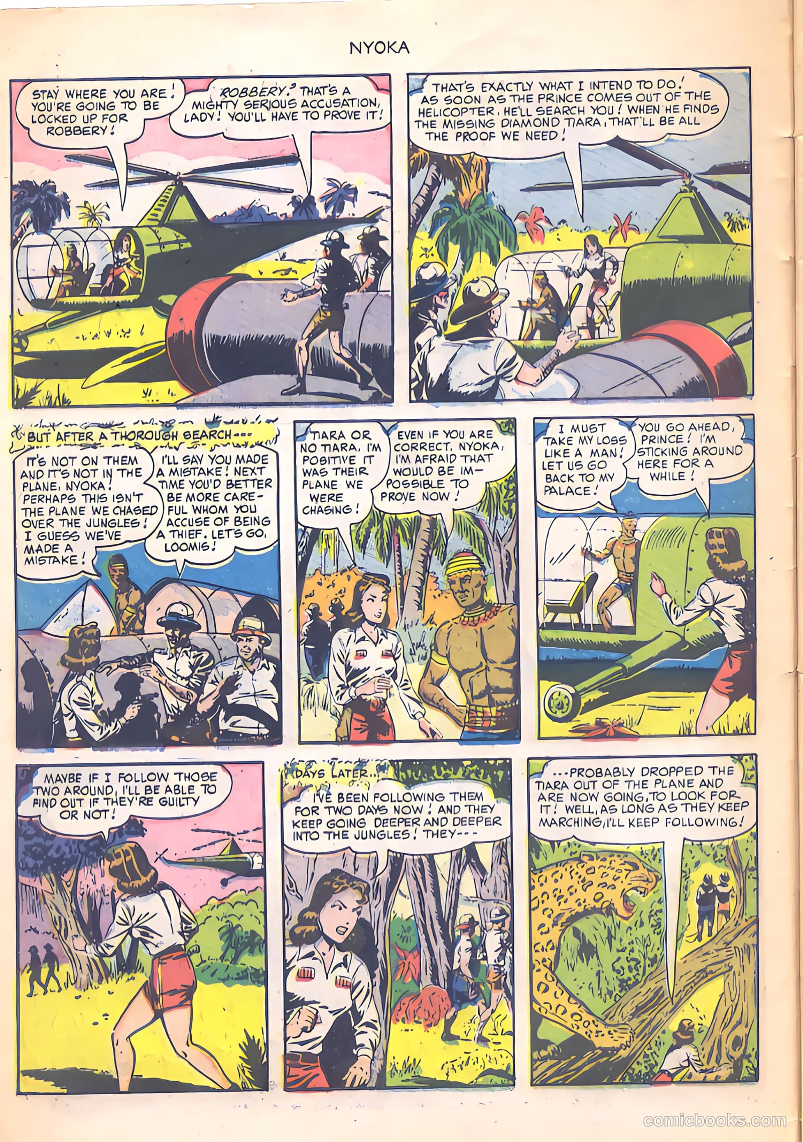 Nyoka the Jungle Girl #40 — page 6 of 36