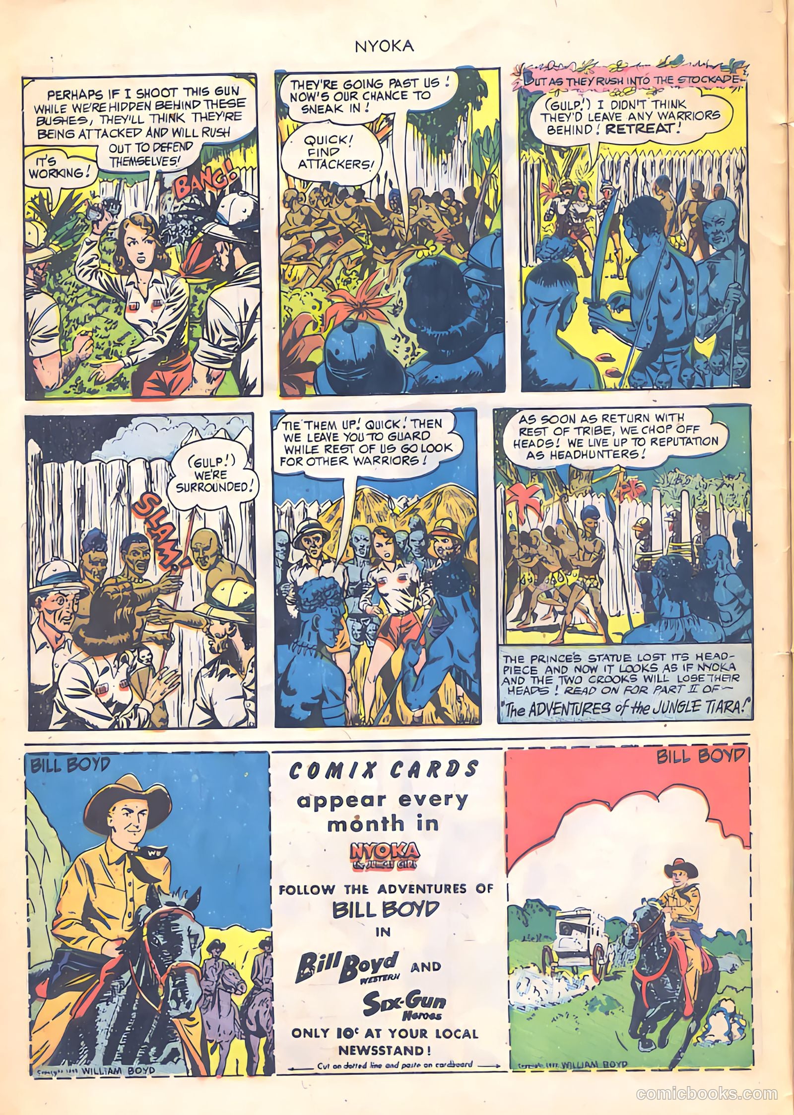 Nyoka the Jungle Girl #40 — page 8 of 36