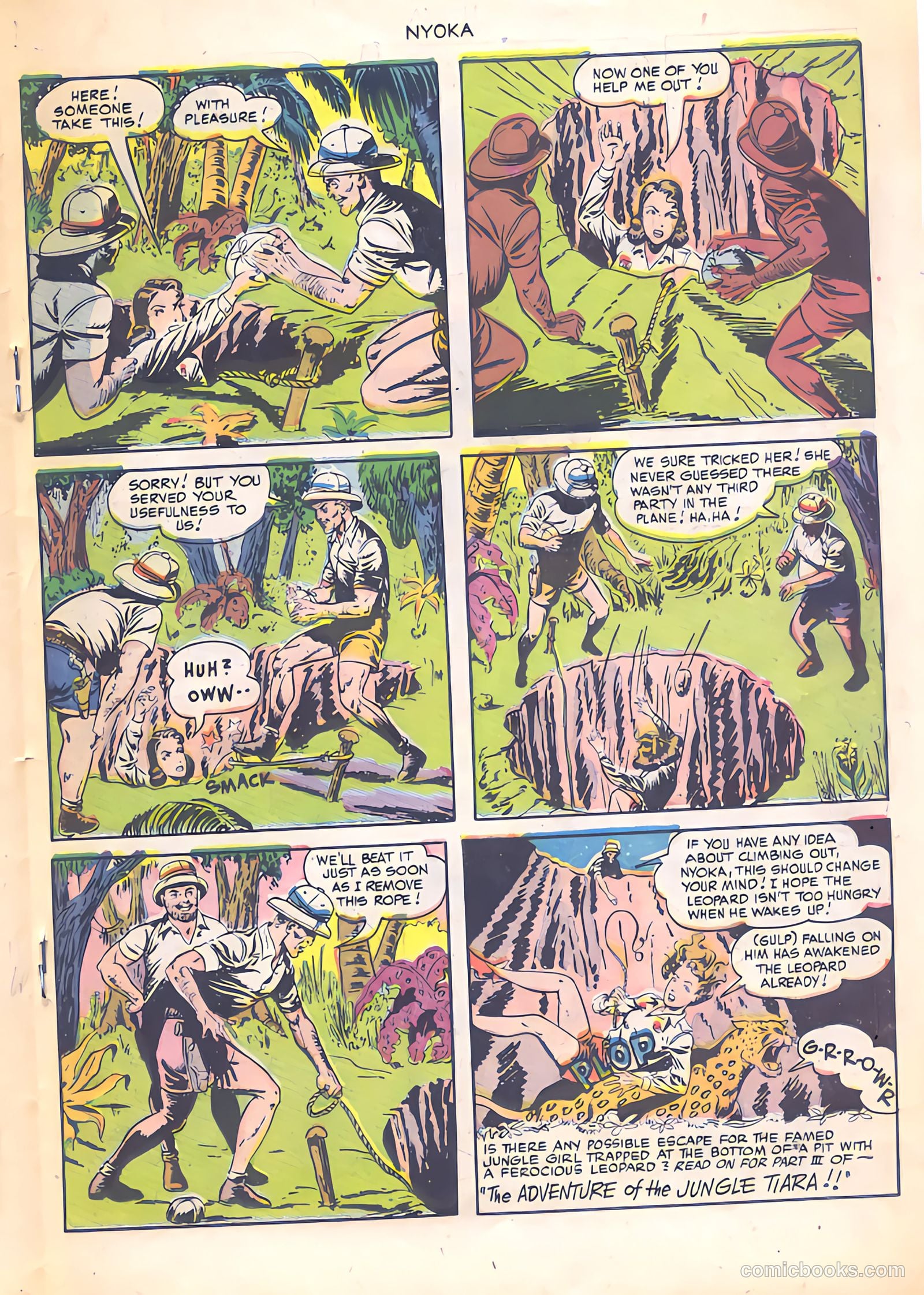 Nyoka the Jungle Girl #40 — page 19 of 36