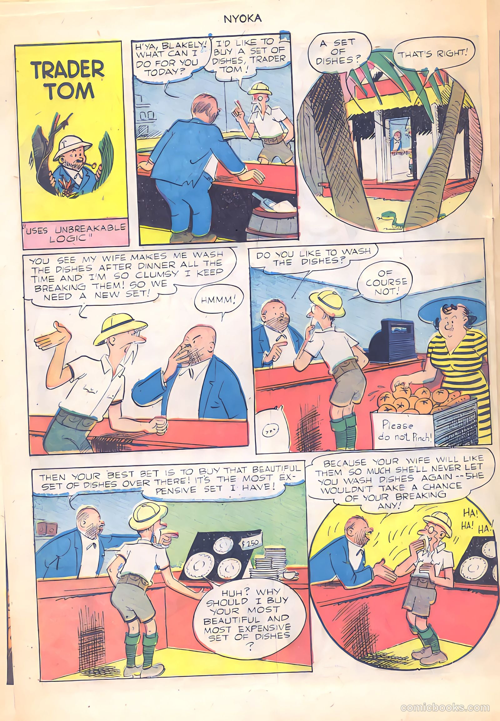 Nyoka the Jungle Girl #40 — page 20 of 36