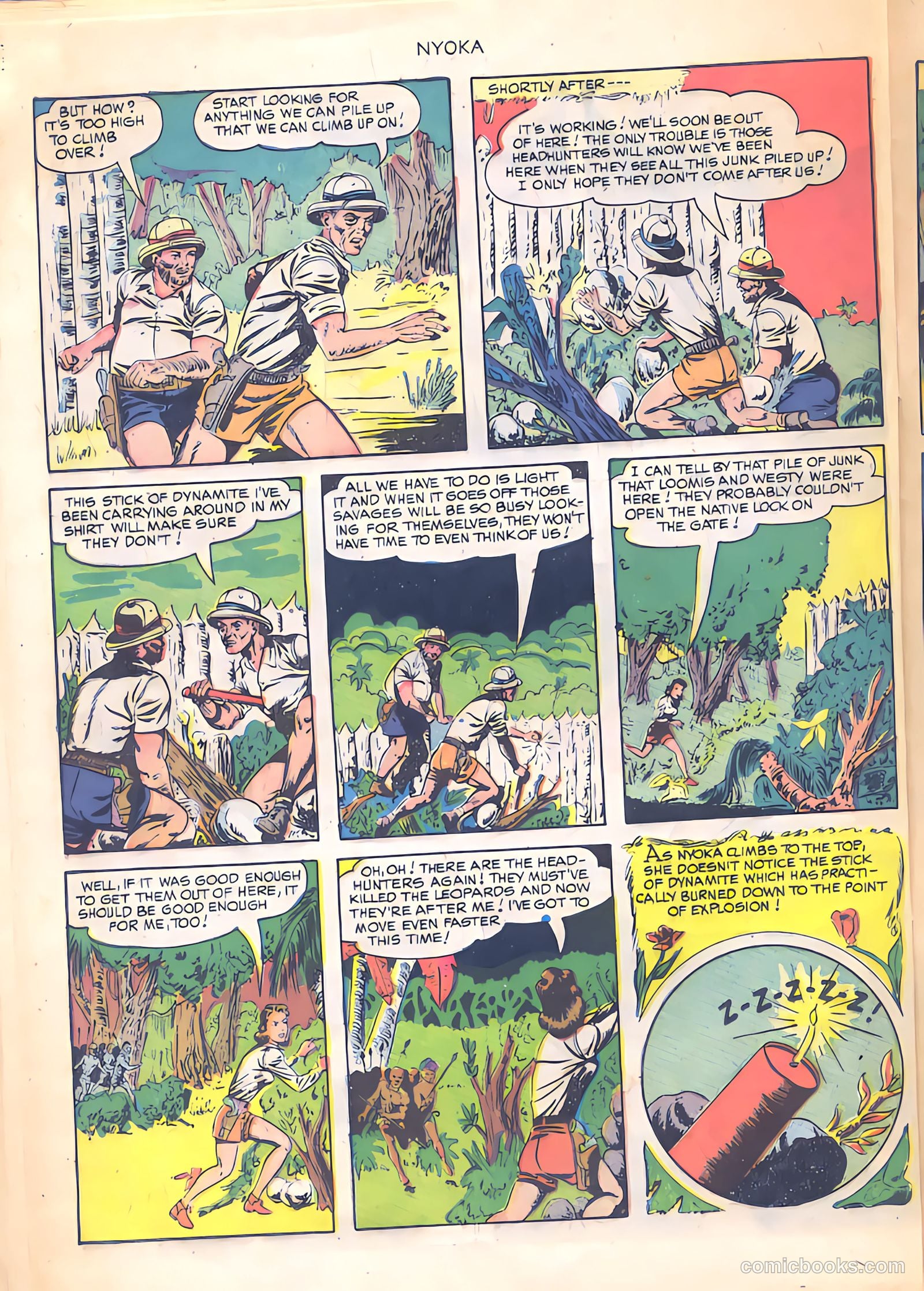 Nyoka the Jungle Girl #40 — page 24 of 36