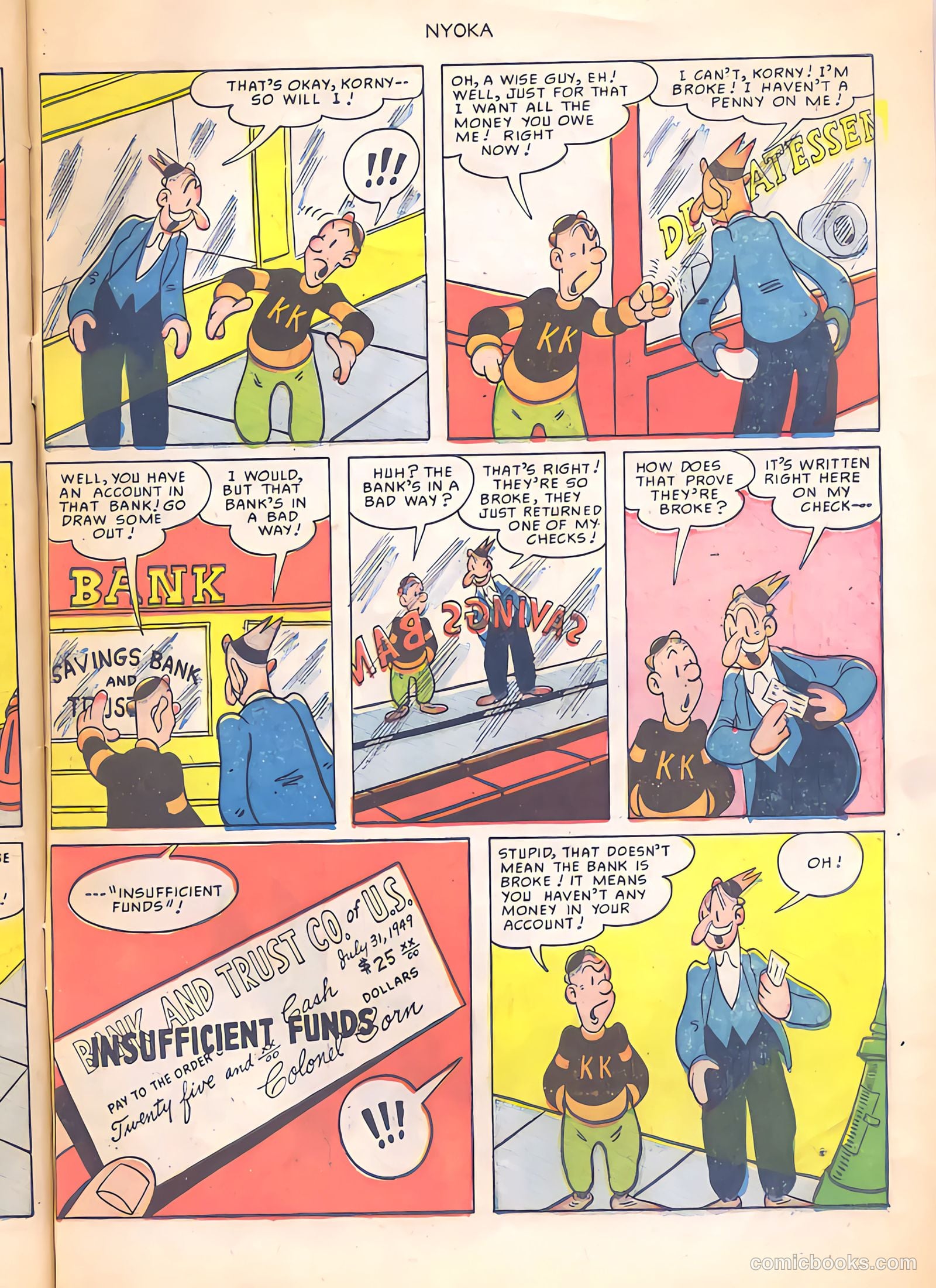 Nyoka the Jungle Girl #40 — page 31 of 36