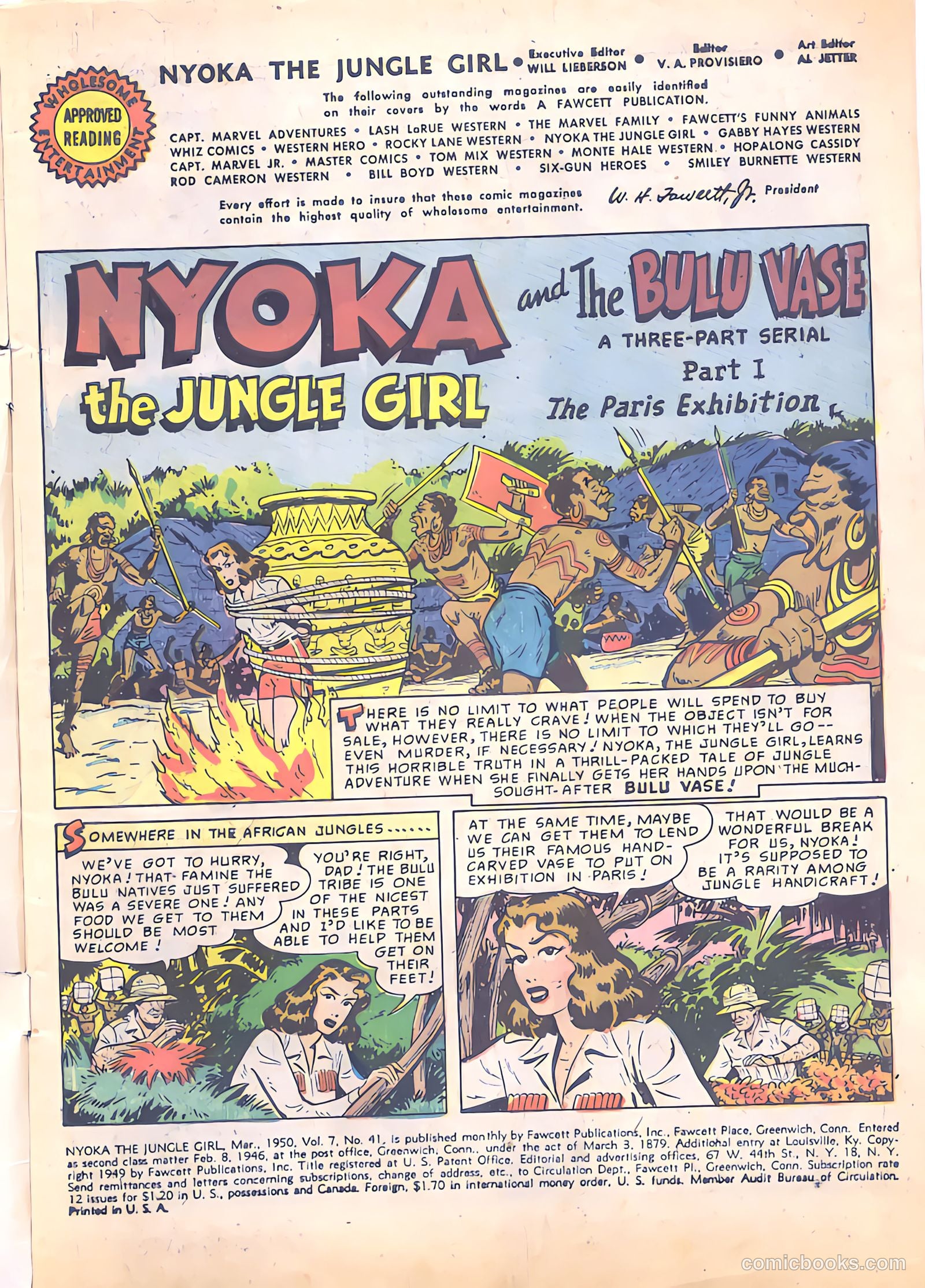 Nyoka the Jungle Girl #41 — page 3 of 52