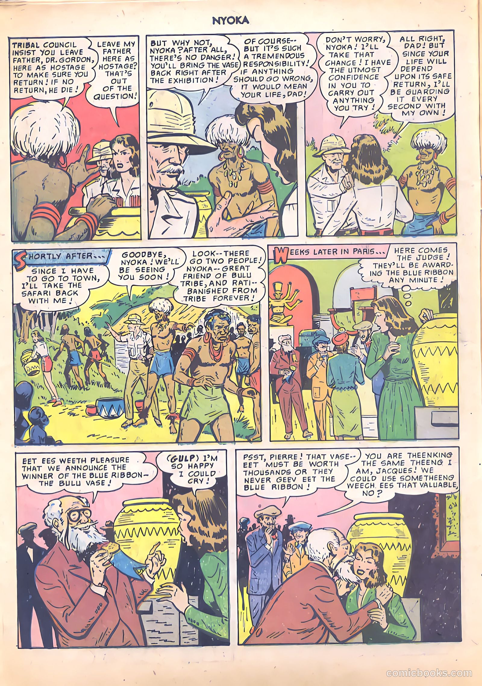 Nyoka the Jungle Girl #41 — page 6 of 52