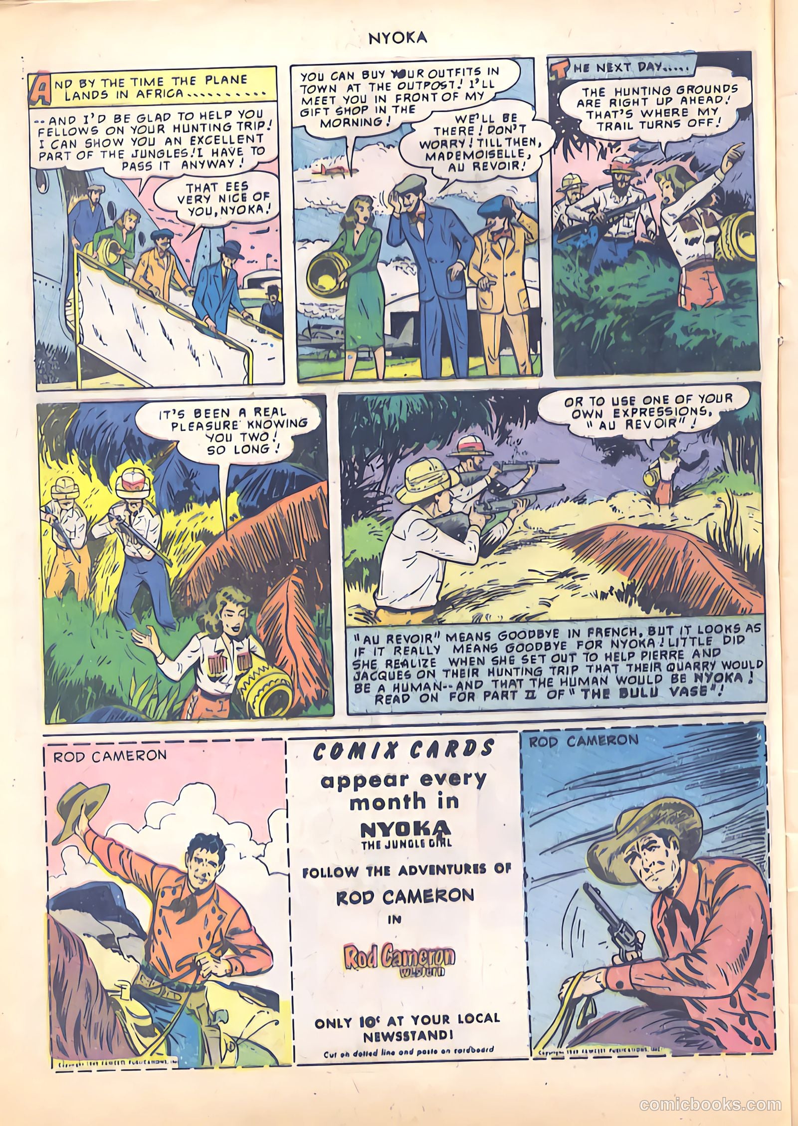 Nyoka the Jungle Girl #41 — page 8 of 52
