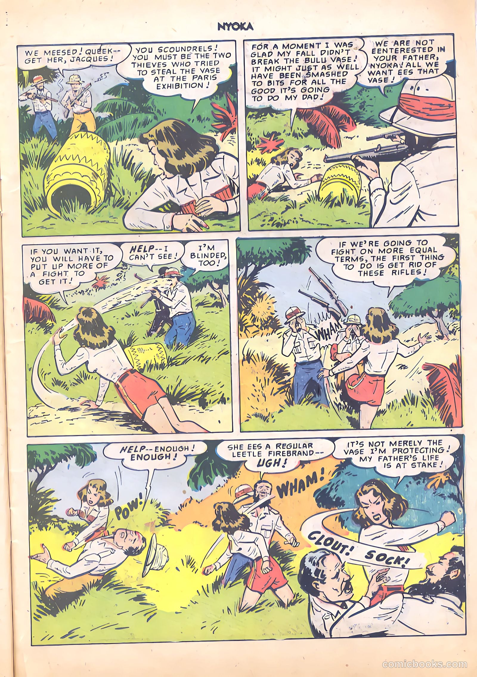 Nyoka the Jungle Girl #41 — page 11 of 52