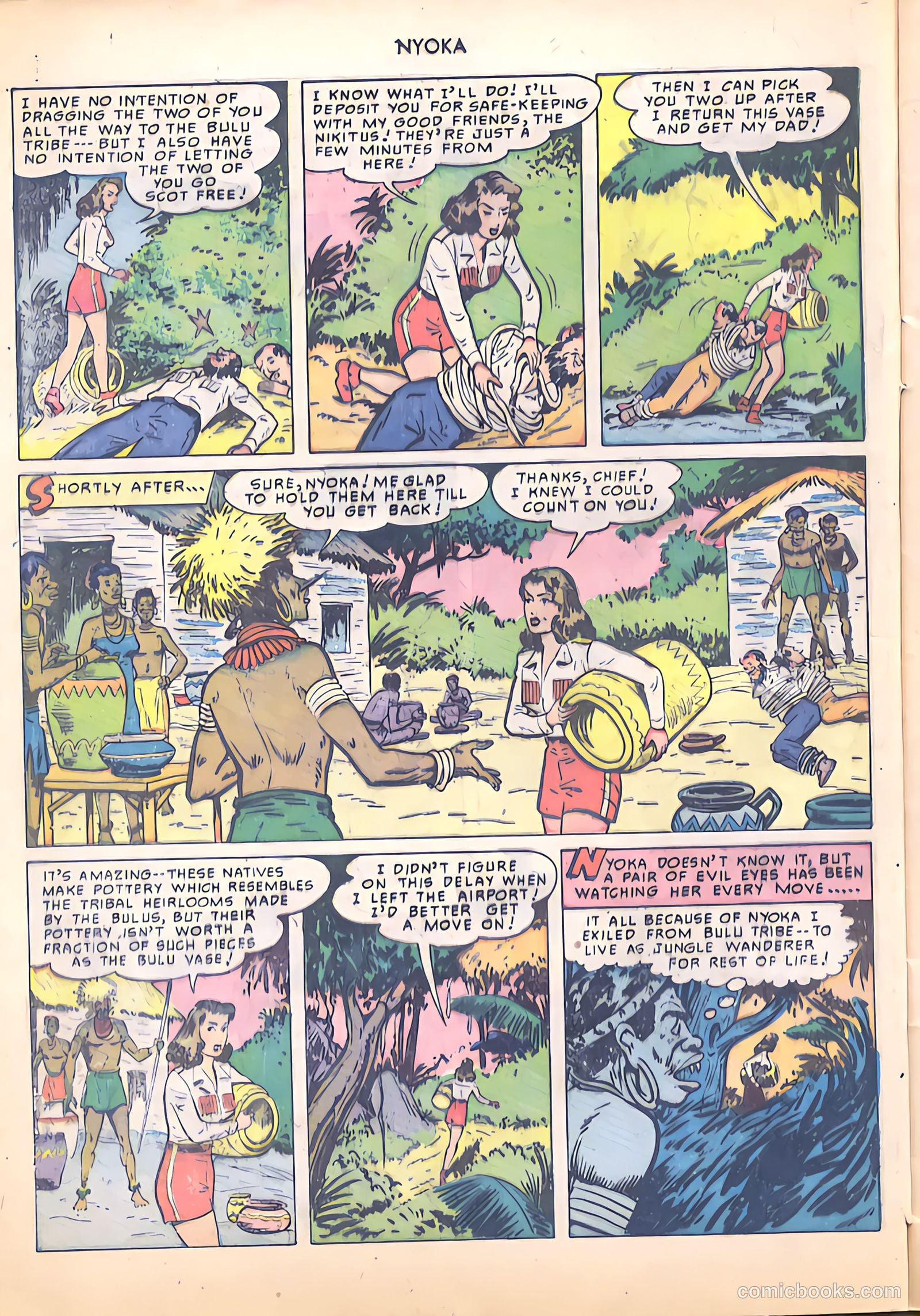 Nyoka the Jungle Girl #41 — page 12 of 52