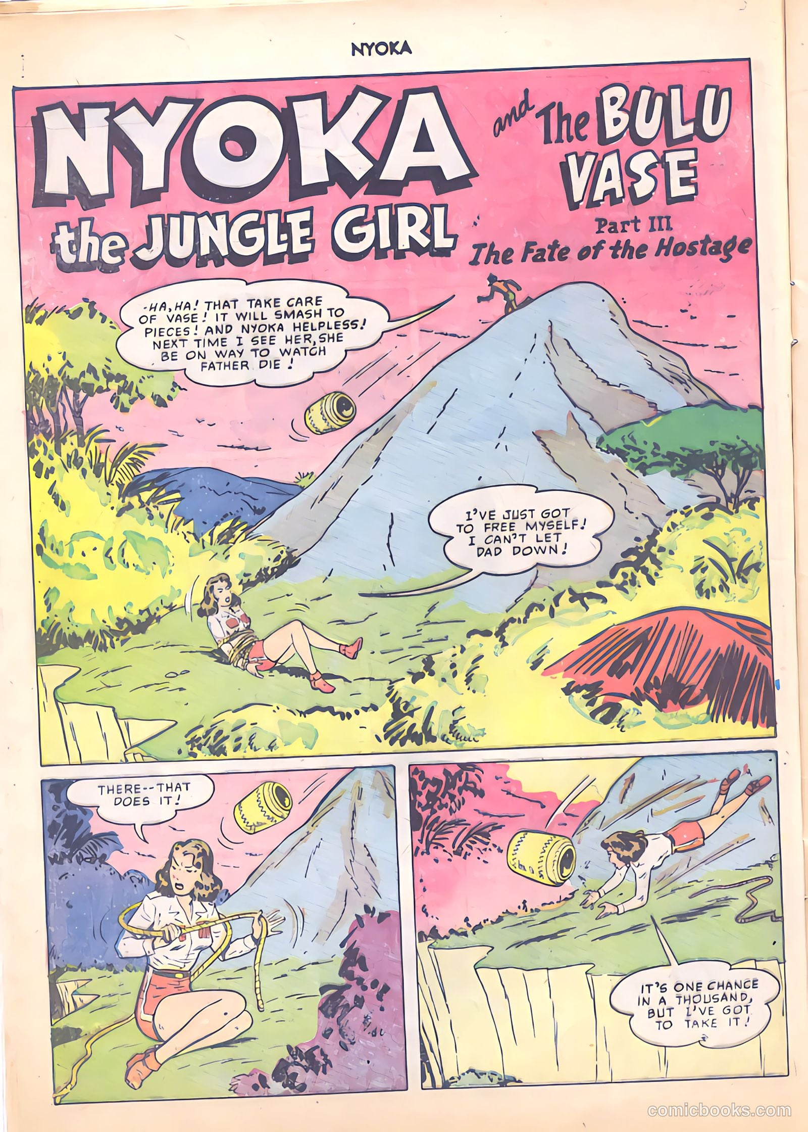 Nyoka the Jungle Girl #41 — page 16 of 52